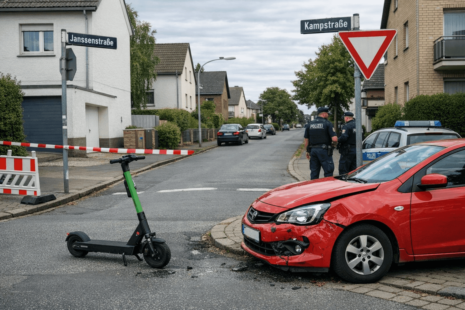 14-Jährige bei Unfall mit E-Scooter verletzt