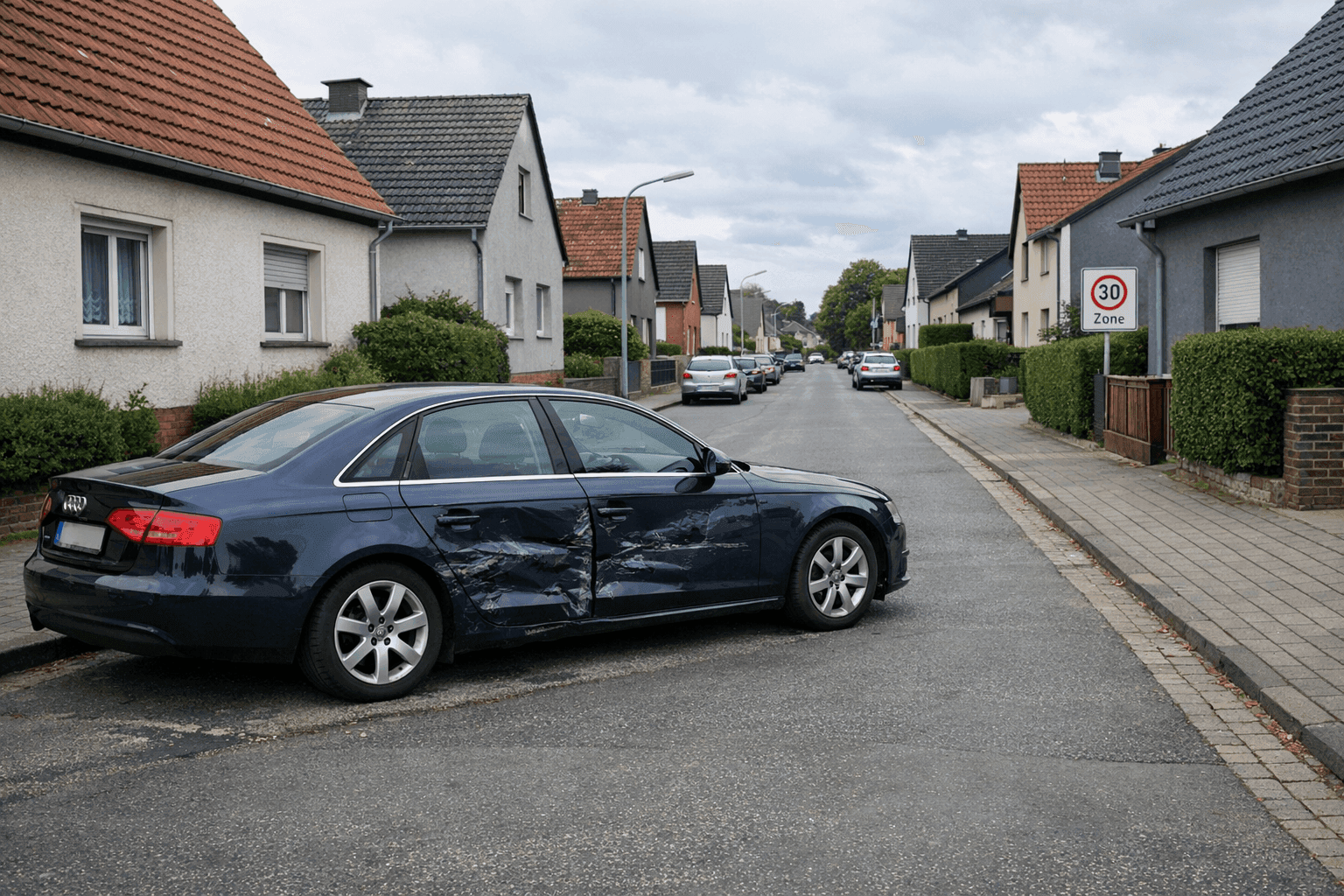 Audi in Hamm-Pelkum beschädigt – Fahrer flüchtet