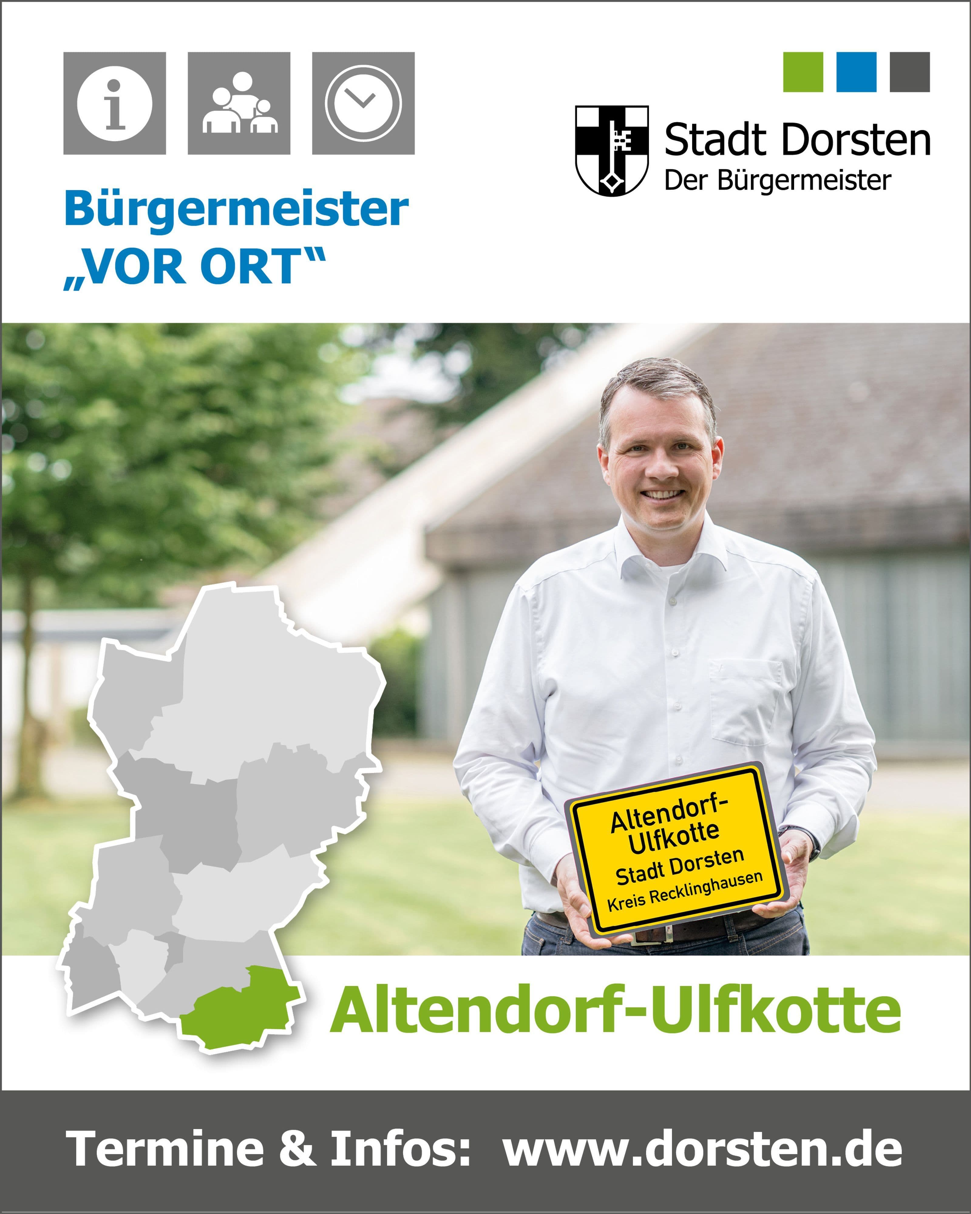 Bürgermeister lädt zum Dialog in Altendorf-Ulfkotte