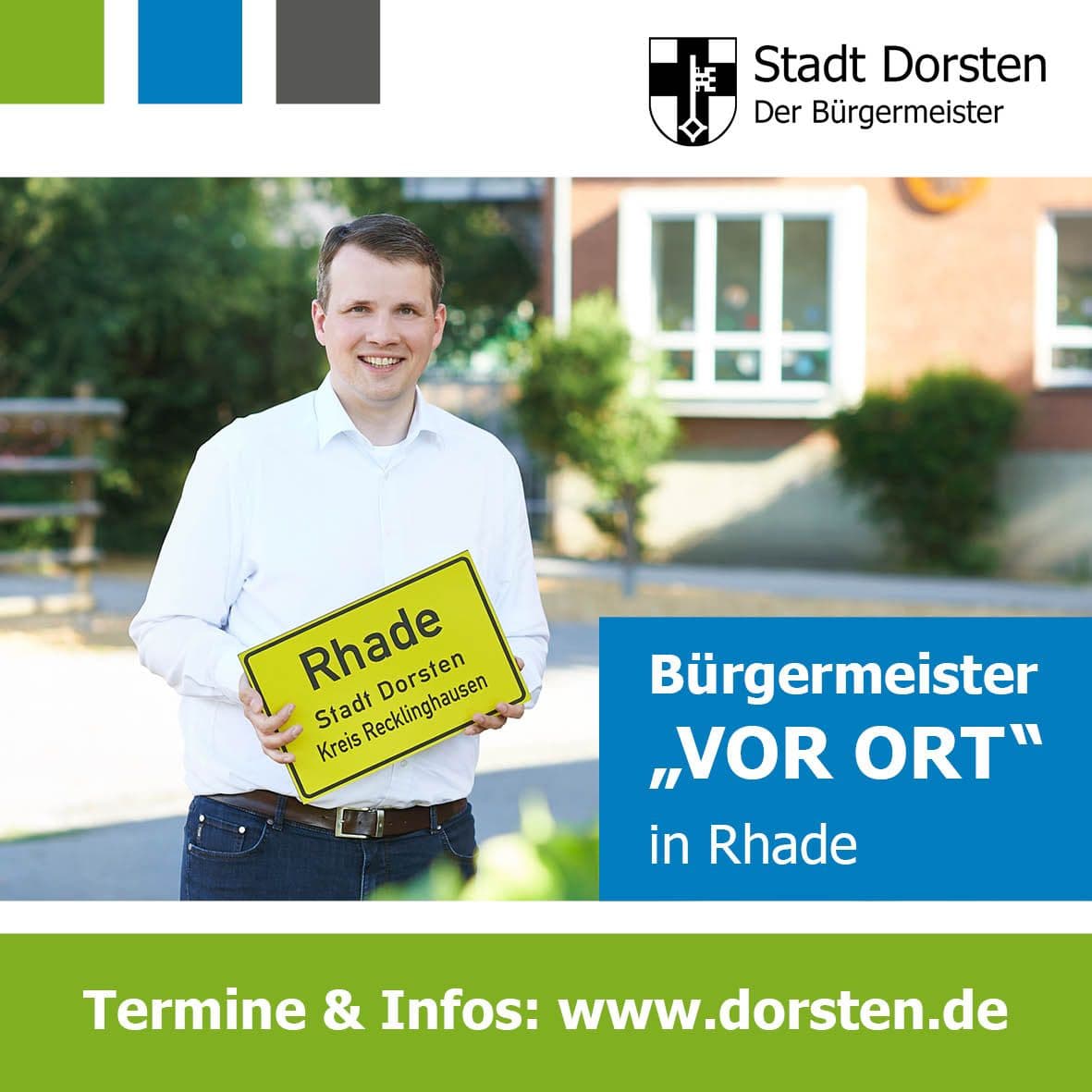 Bürgermeistersprechstunde in Rhade: Dialog und Diskussion