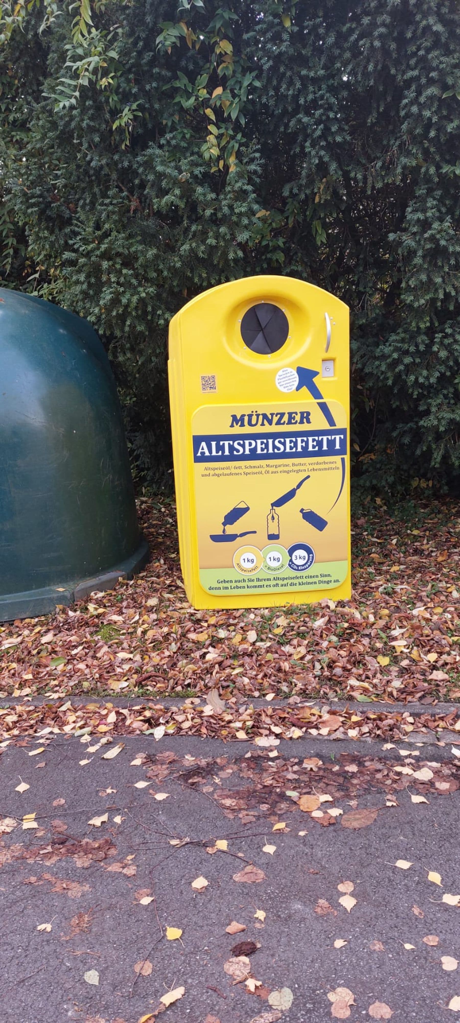 Detmold sammelt Altspeiseöl für Klimaschutz
