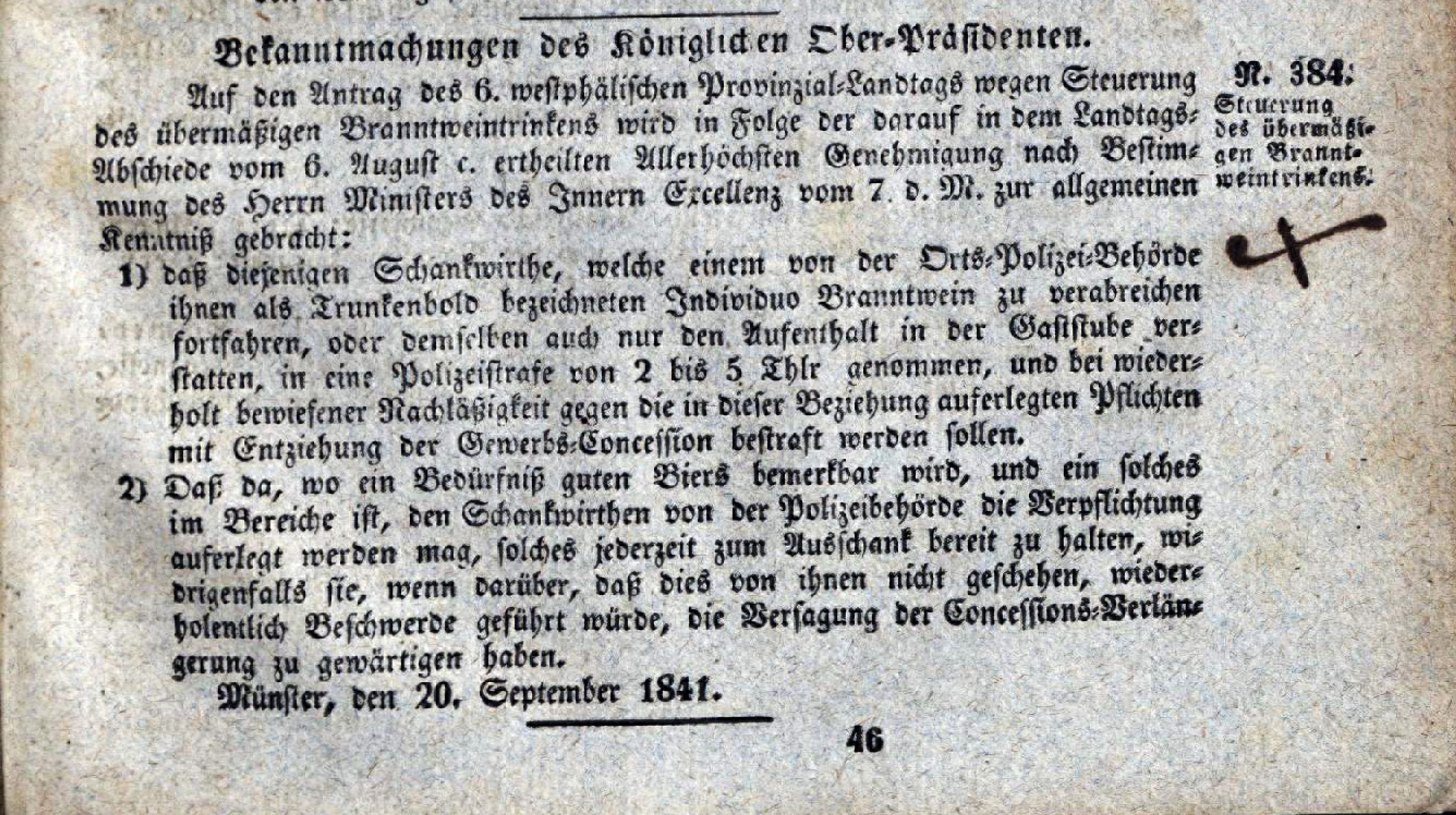 Ein Blick in die Abgründe der Stadtgeschichte: Der Kampf gegen den Branntweintrink