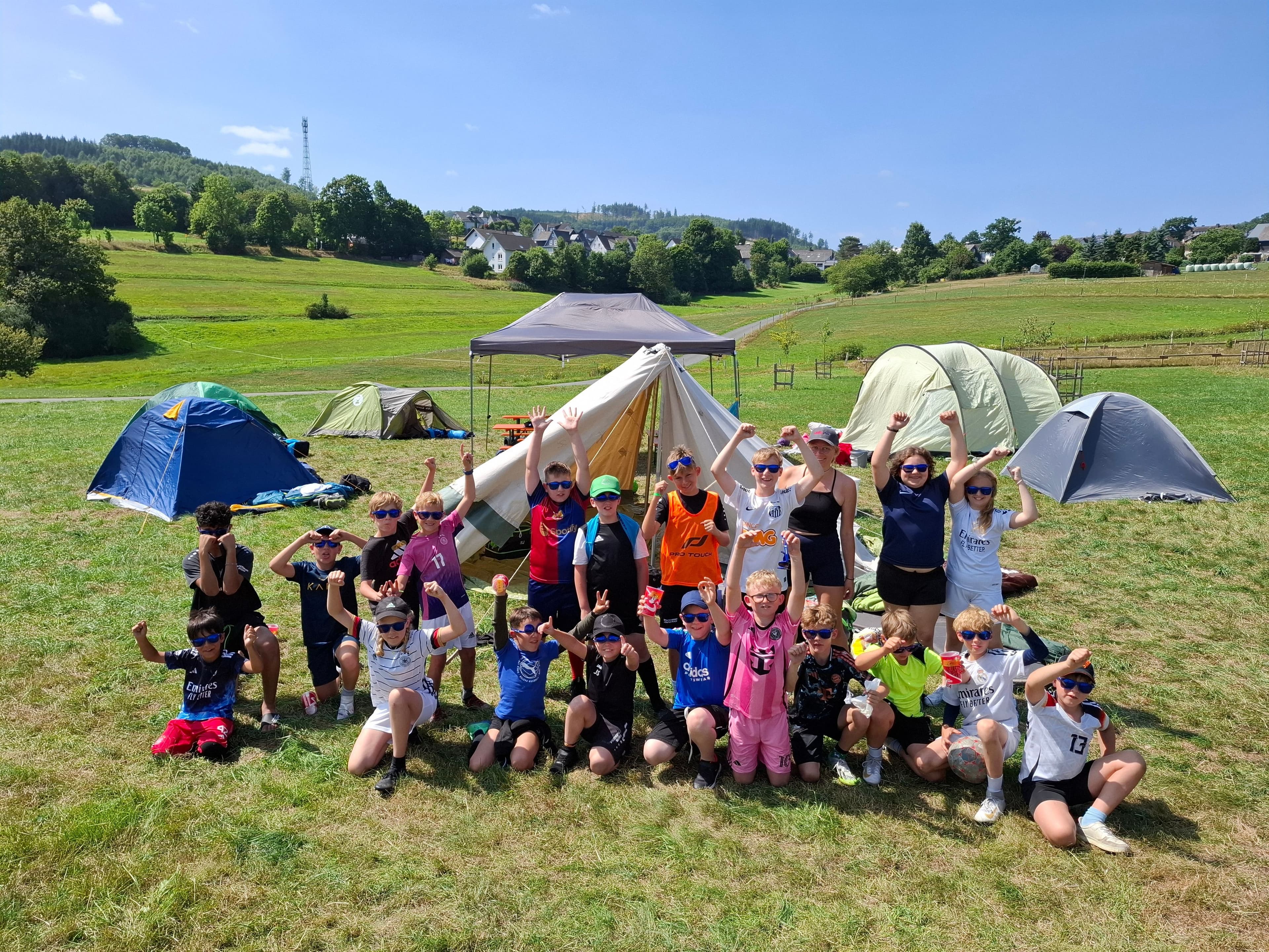 Erstes Zeltlager begeistert Kinder in Bad Berleburg