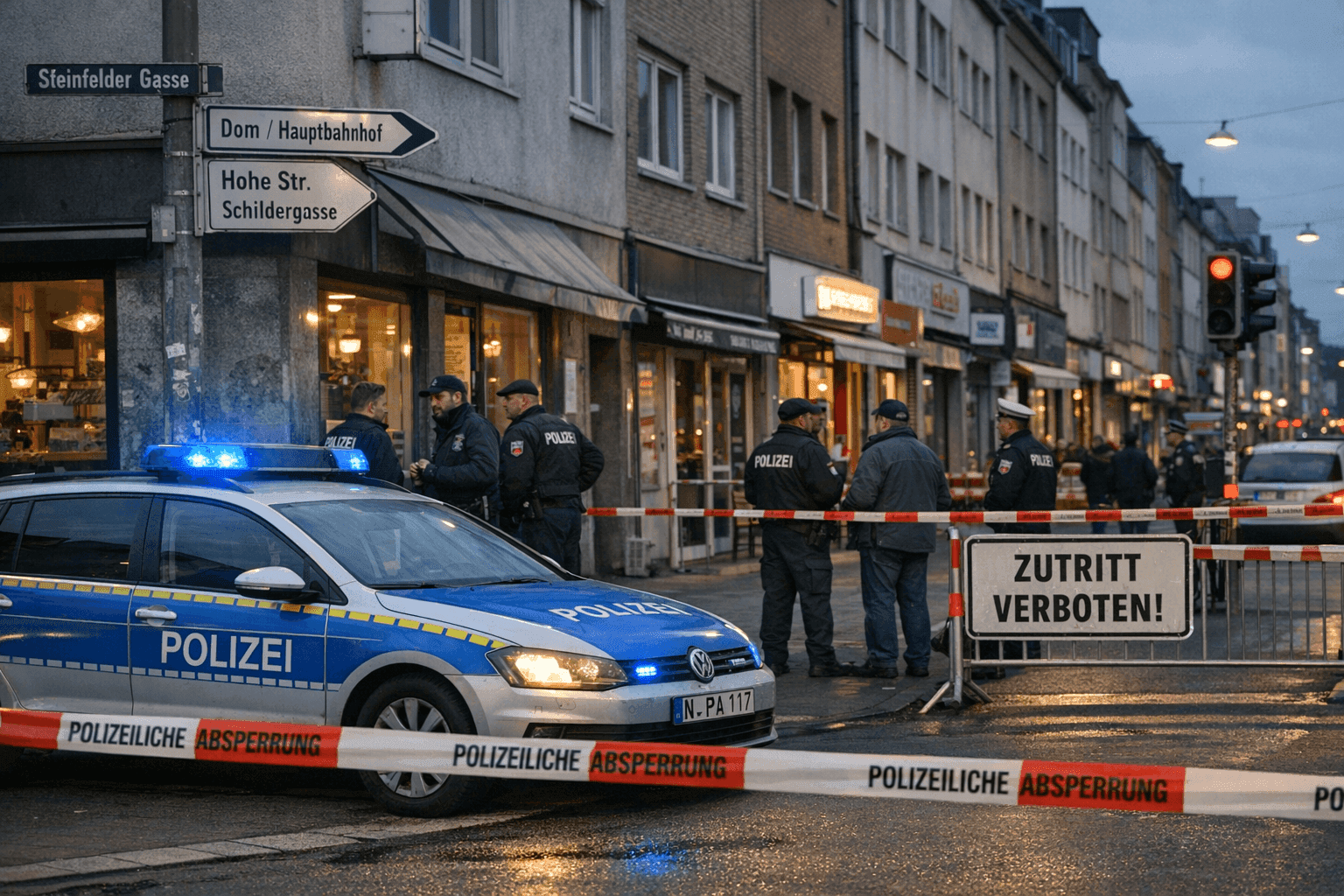 Festnahme nach Angriff in Kölner Diskothek