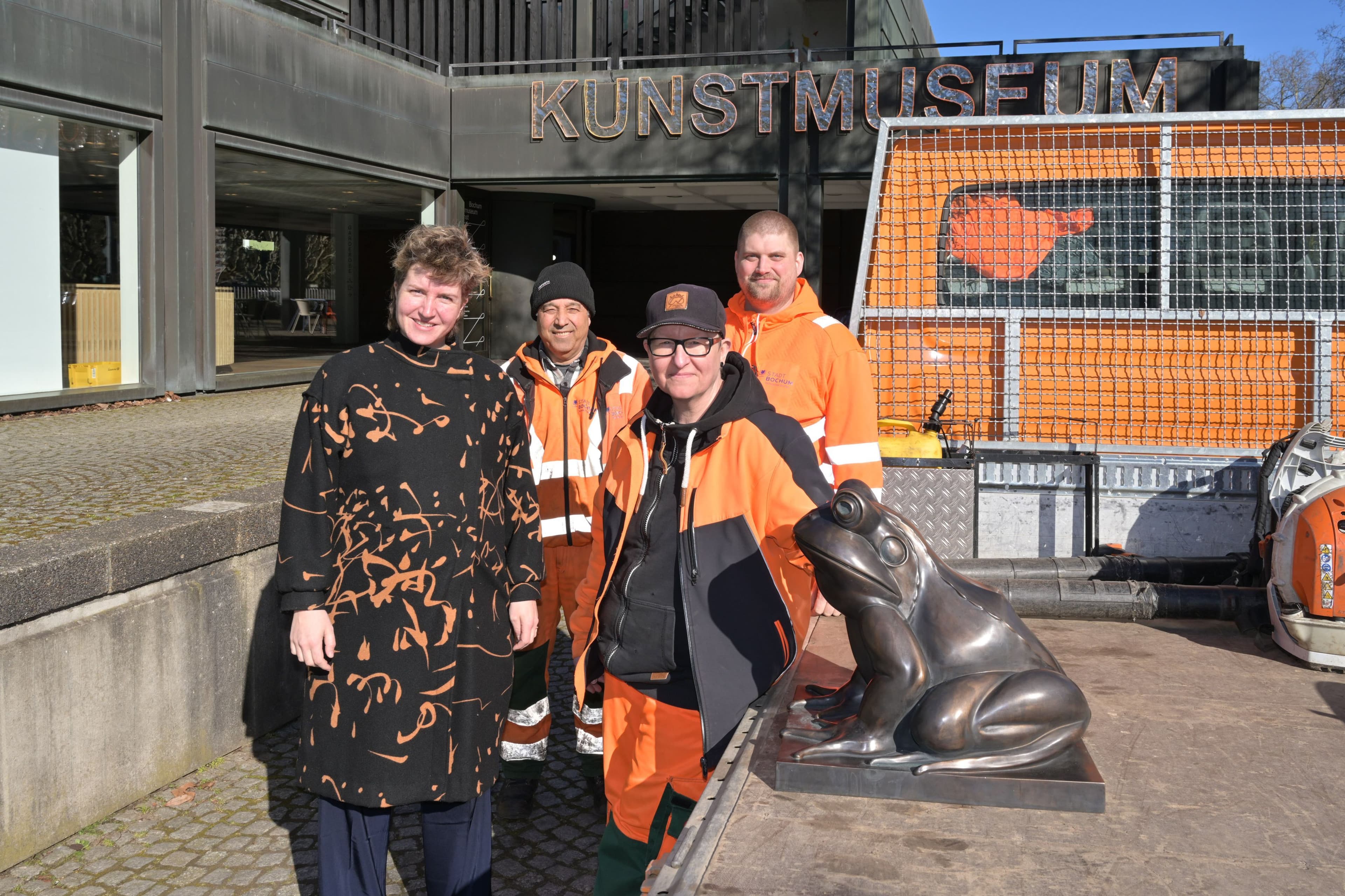 Frosch Fridolin erobert Bochum!