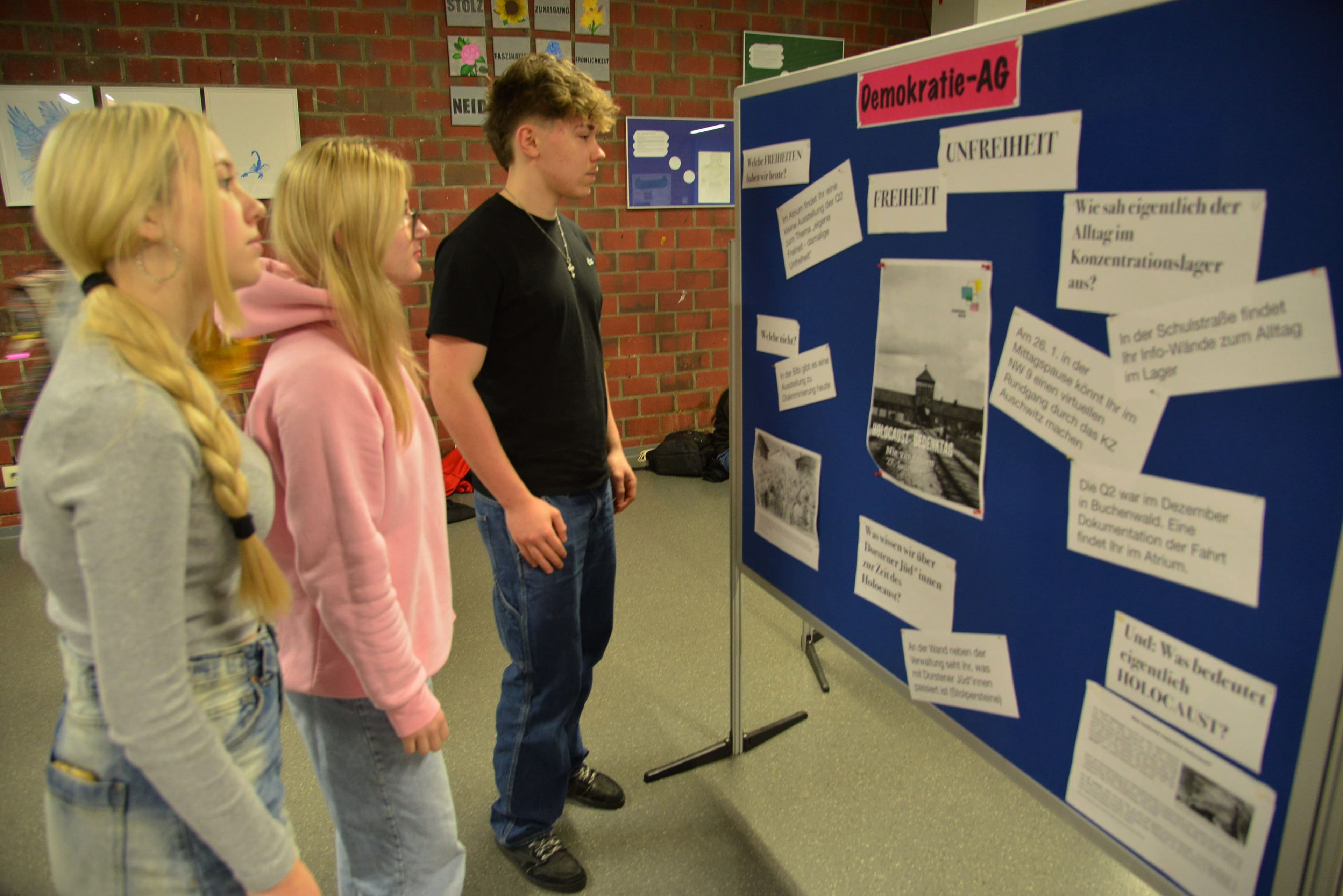 Gedenkwoche an der Gesamtschule Wulfen