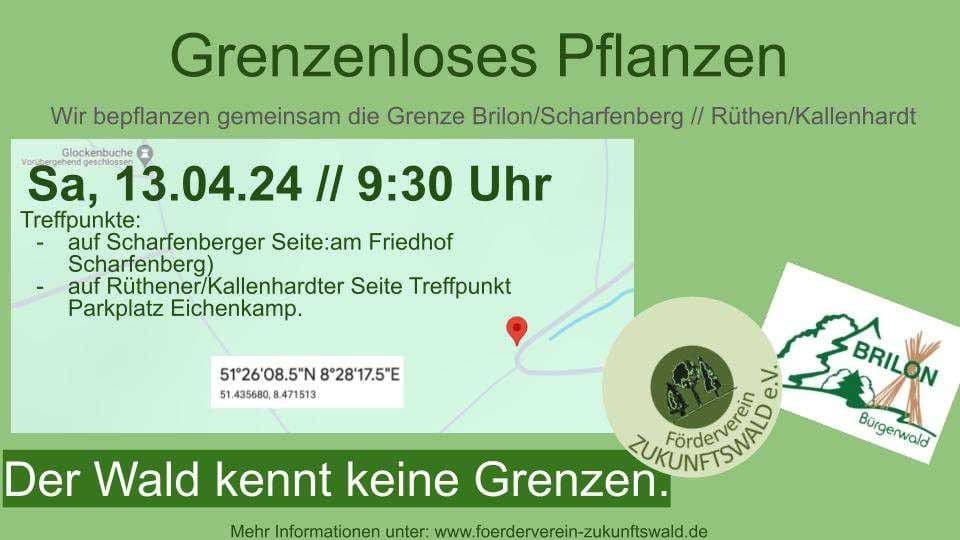 Gemeinsames Engagement für die Natur - Baumpflanzaktion in Brilon