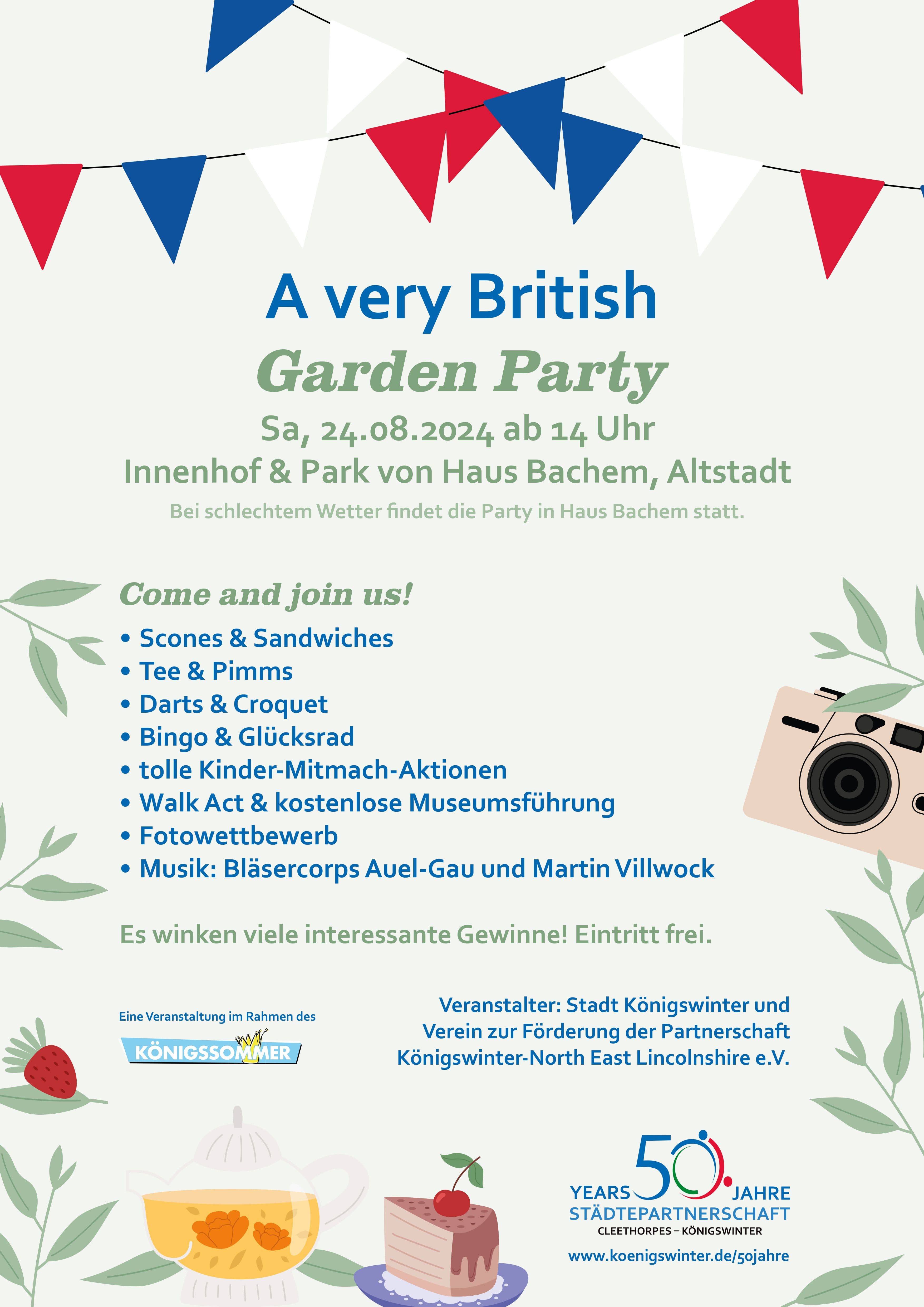 Großes Gartenfest in Königswinter