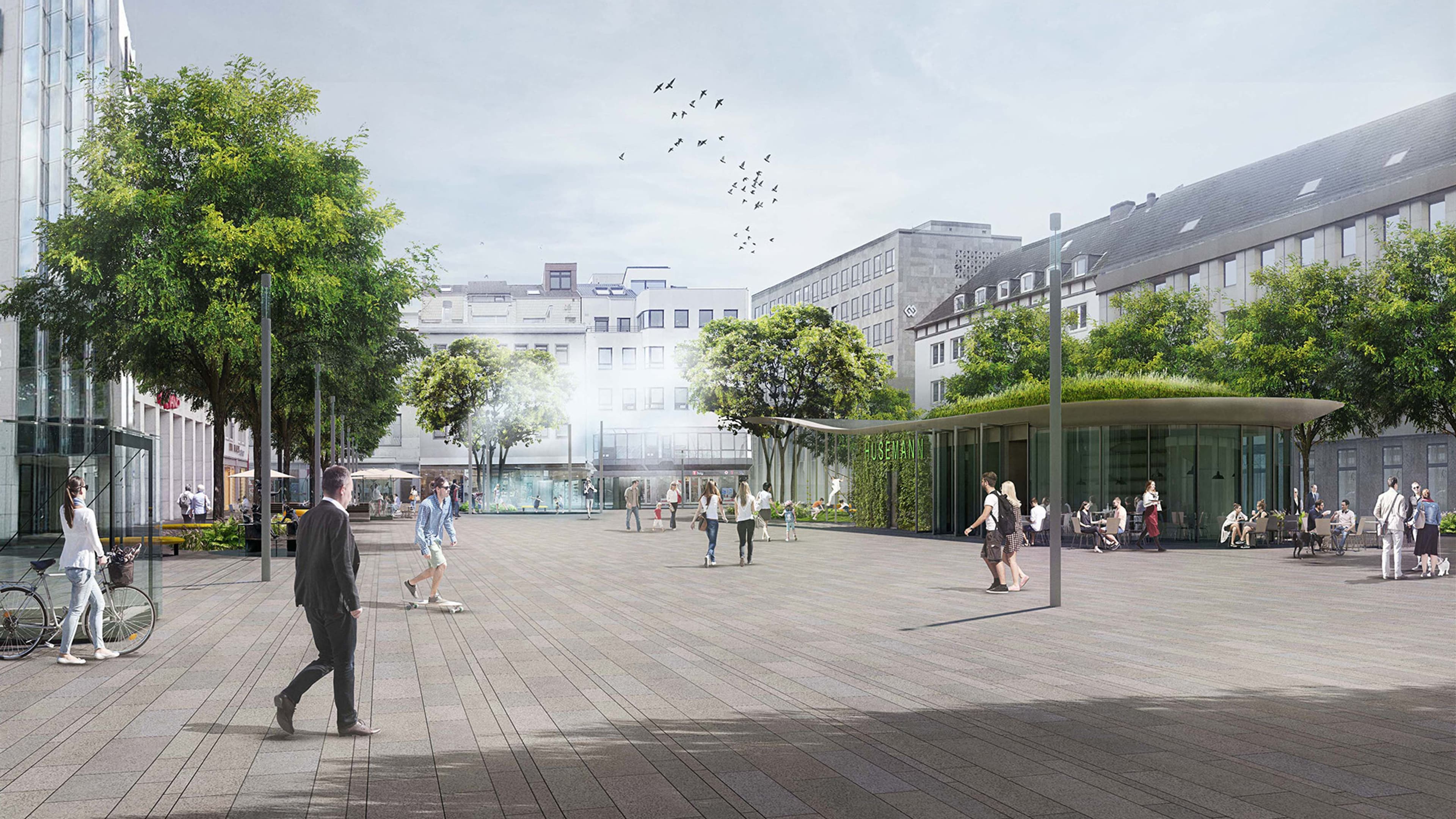 Husemannplatz erblüht: Fortschritte sichtbar!