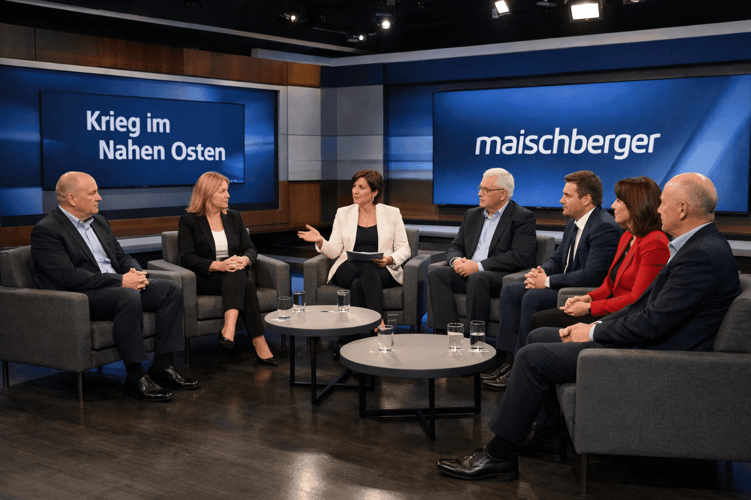 „maischberger“ mit politischem Schwerpunkt