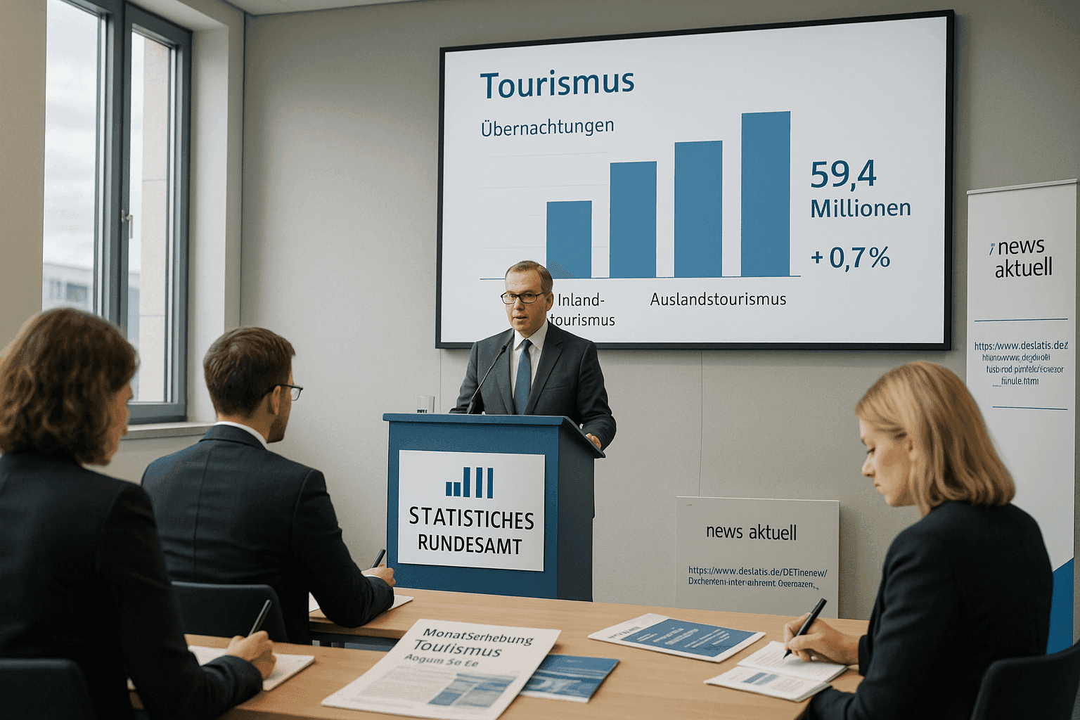Moderates Wachstum im deutschen Beherbergungsmarkt