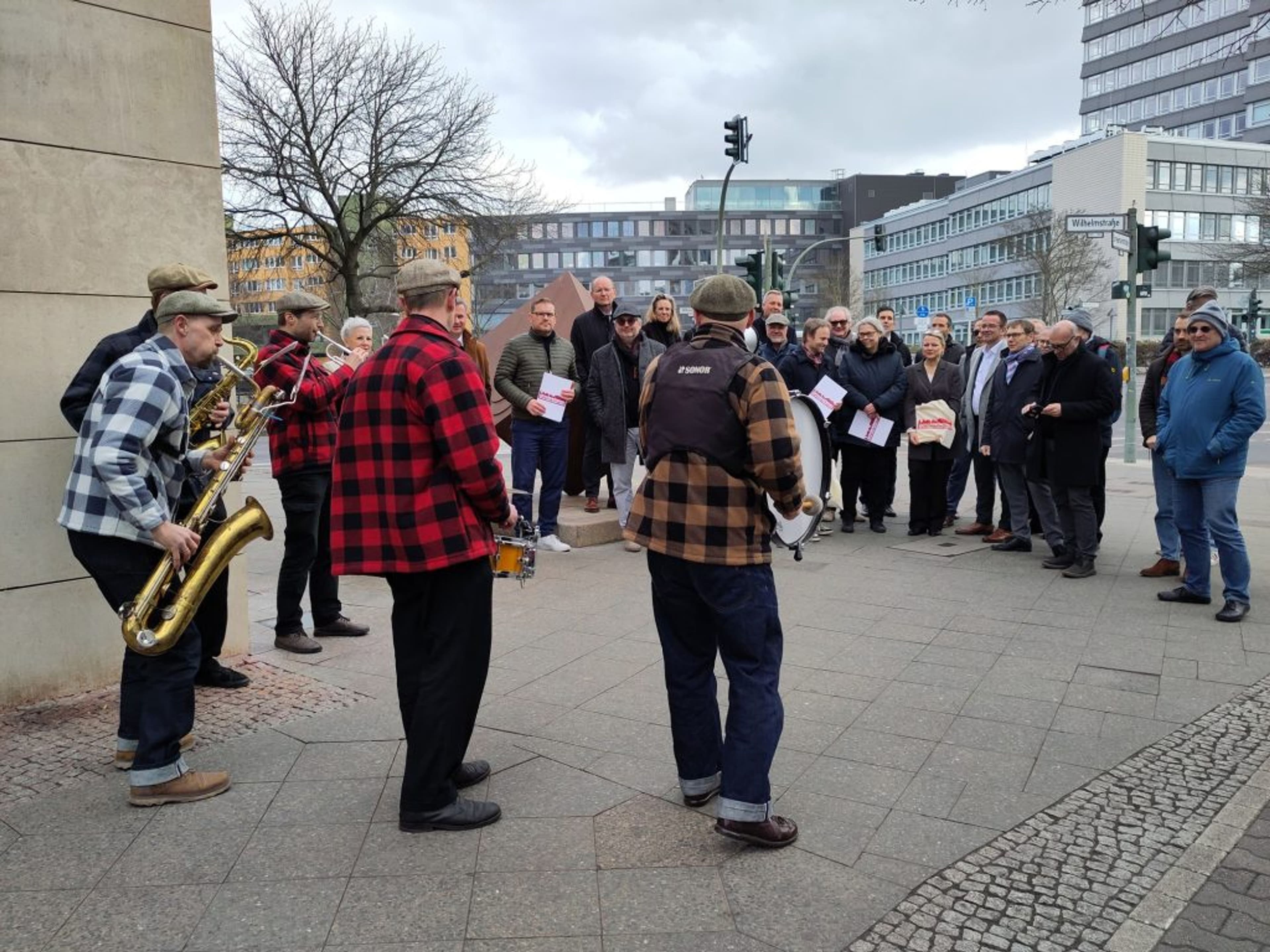 Musikalischer Protest gegen Finanzkrise