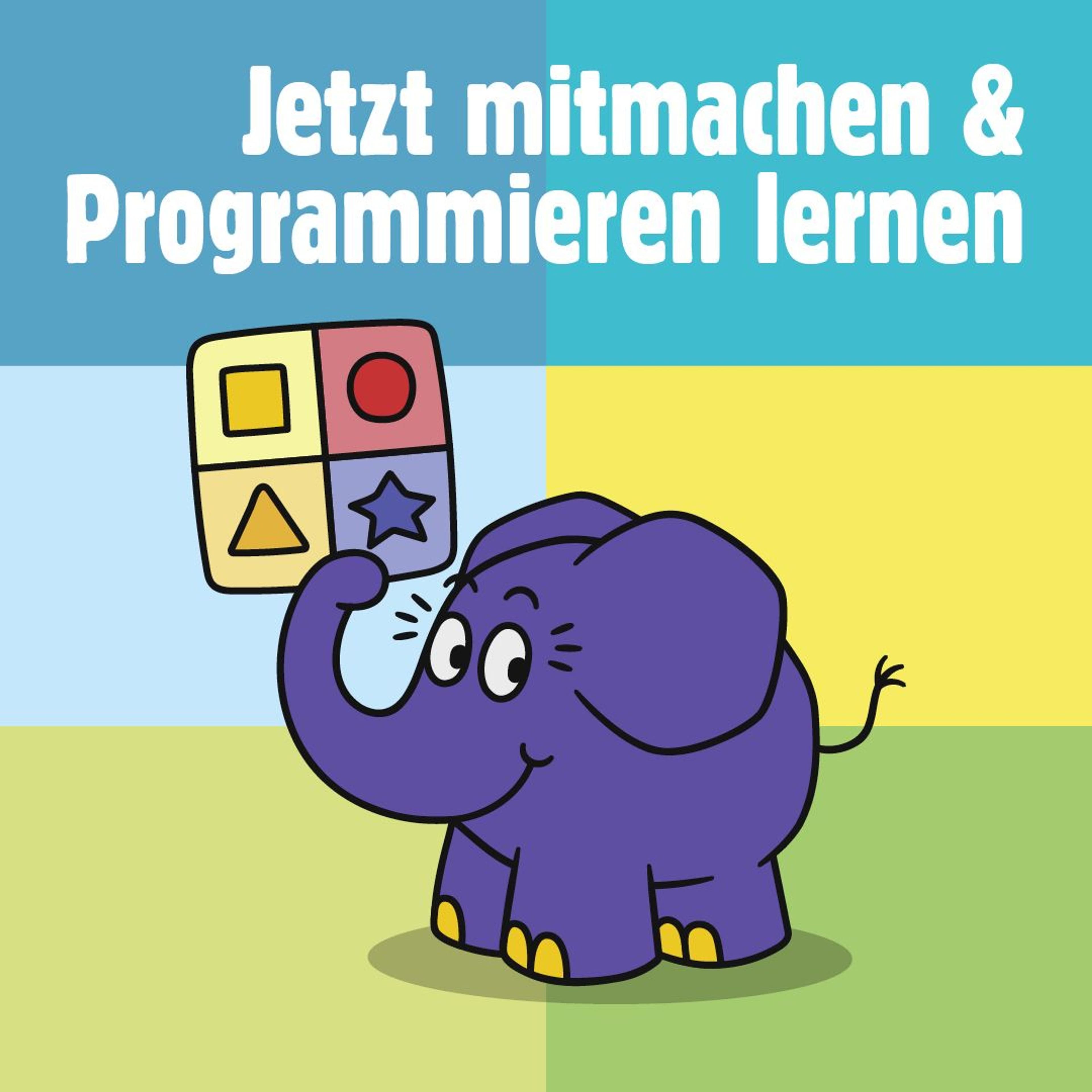 Programmieren lernen mit dem blauen Elefanten