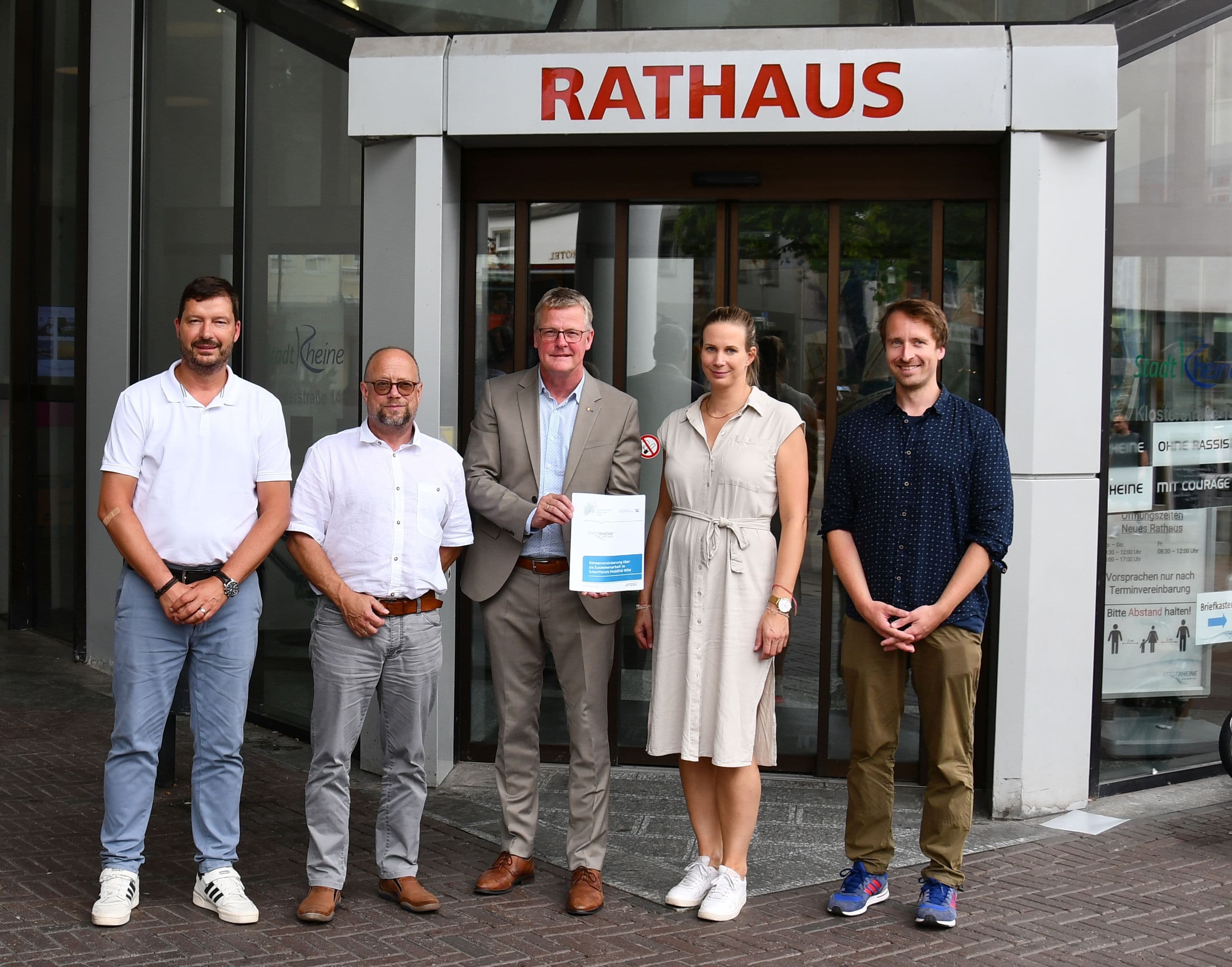 Rheine setzt auf nachhaltige Mobilität: Mitgliedschaft im Zukunftsnetz Mobilität NRW erneuert