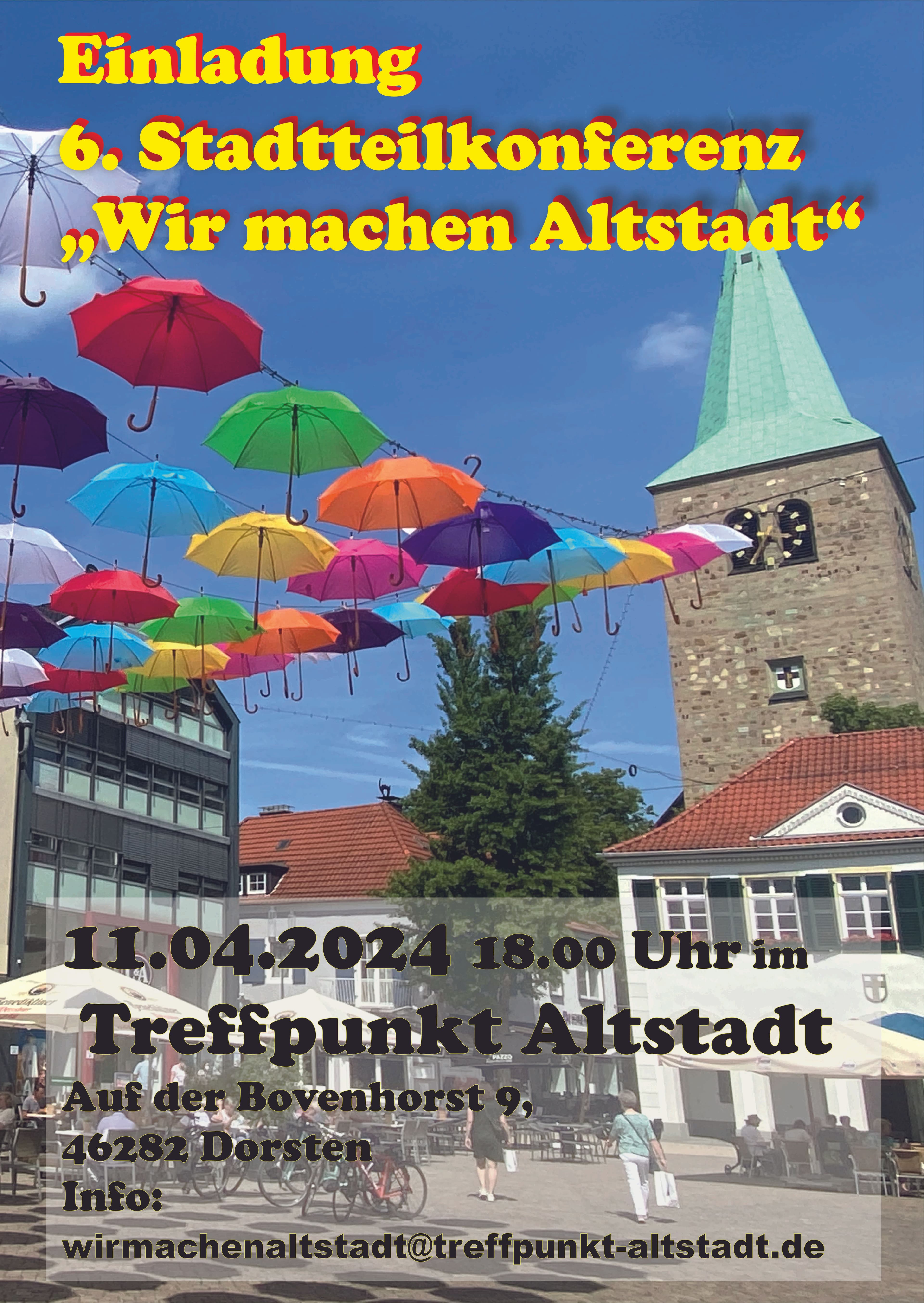 Zukunftsweisende Themen bei der 6. Stadtteilkonferenz in Dorsten