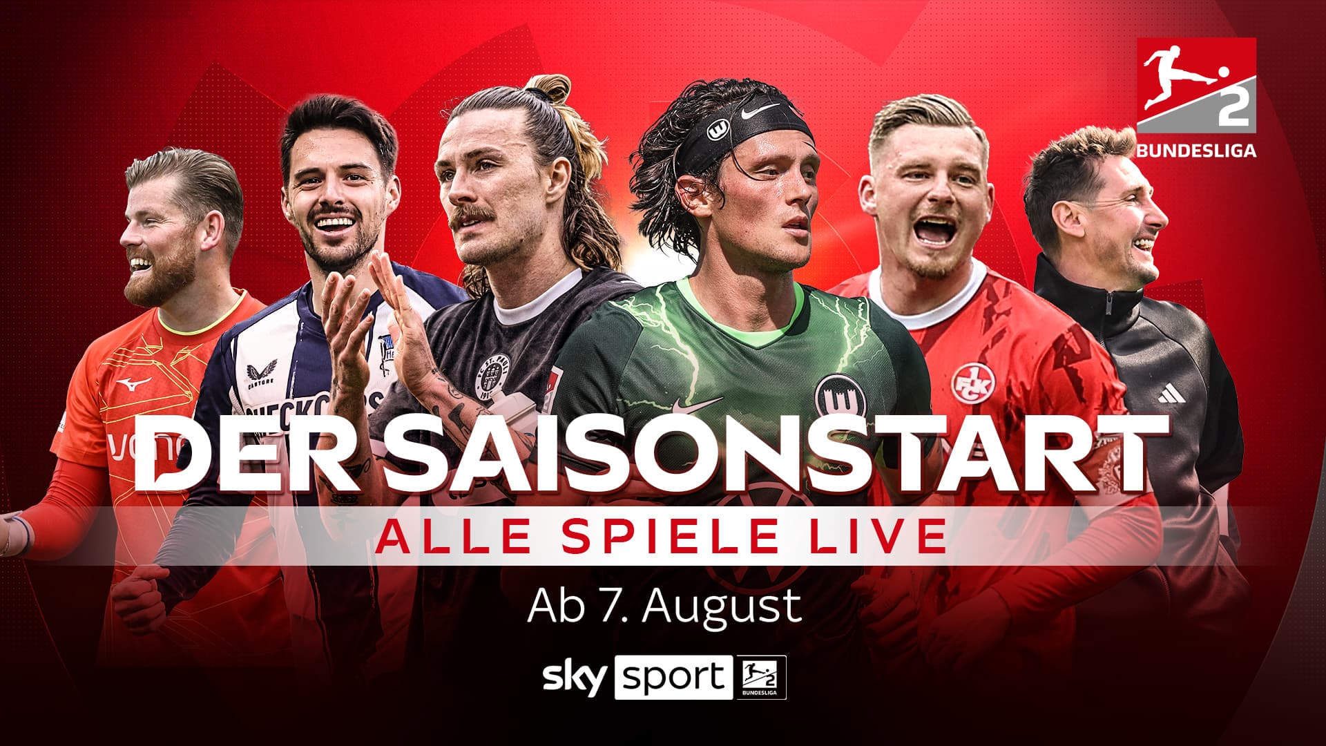 Die 2. Bundesliga 2026/27 auf Sky Sport: VfL Bochum und Hertha BSC eröffnen am Freitagabend die neue Saison
