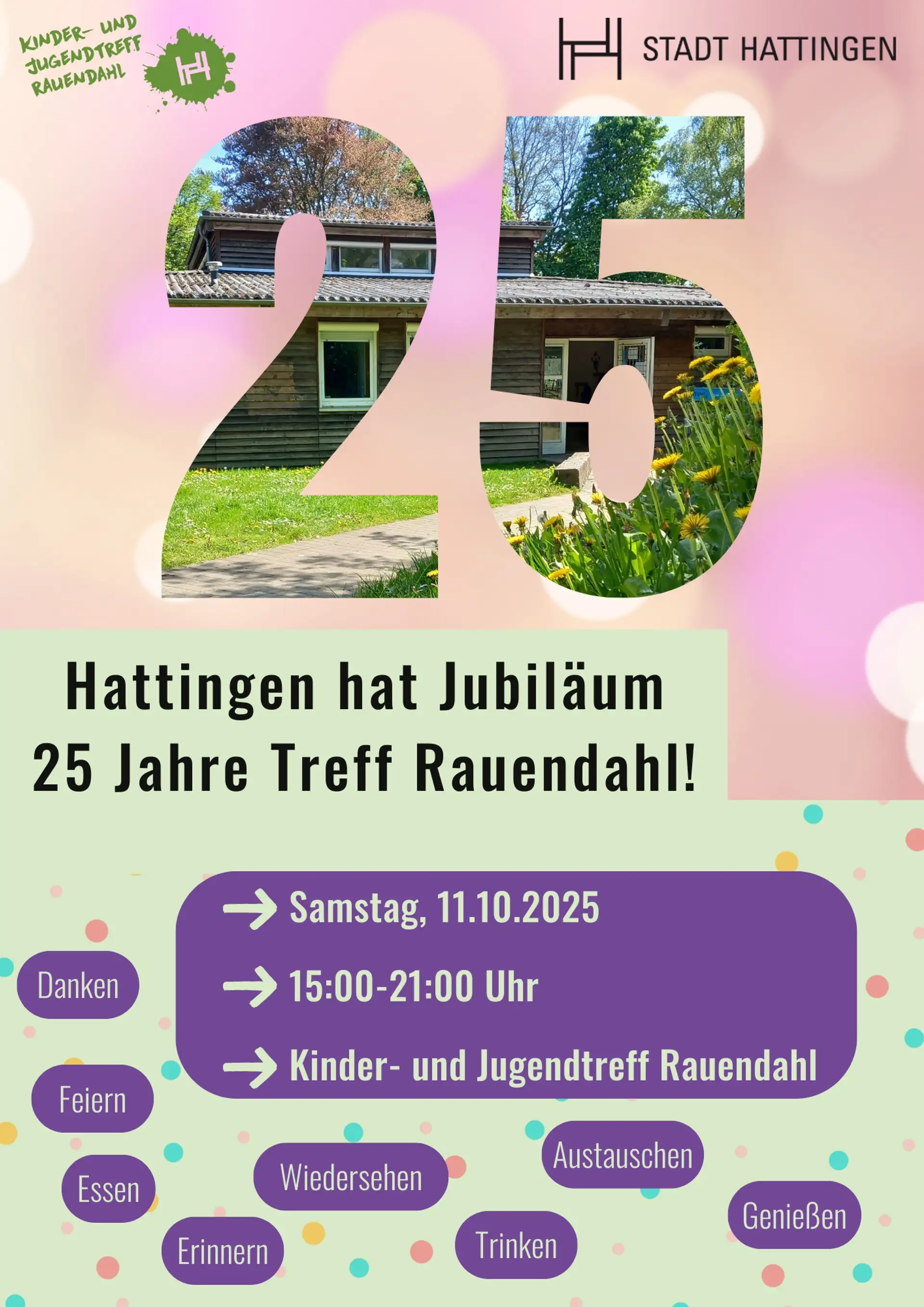 25 Jahre Kinder- und Jugendtreff Rauendahl – Ein Vierteljahrhundert Gemeinschaft