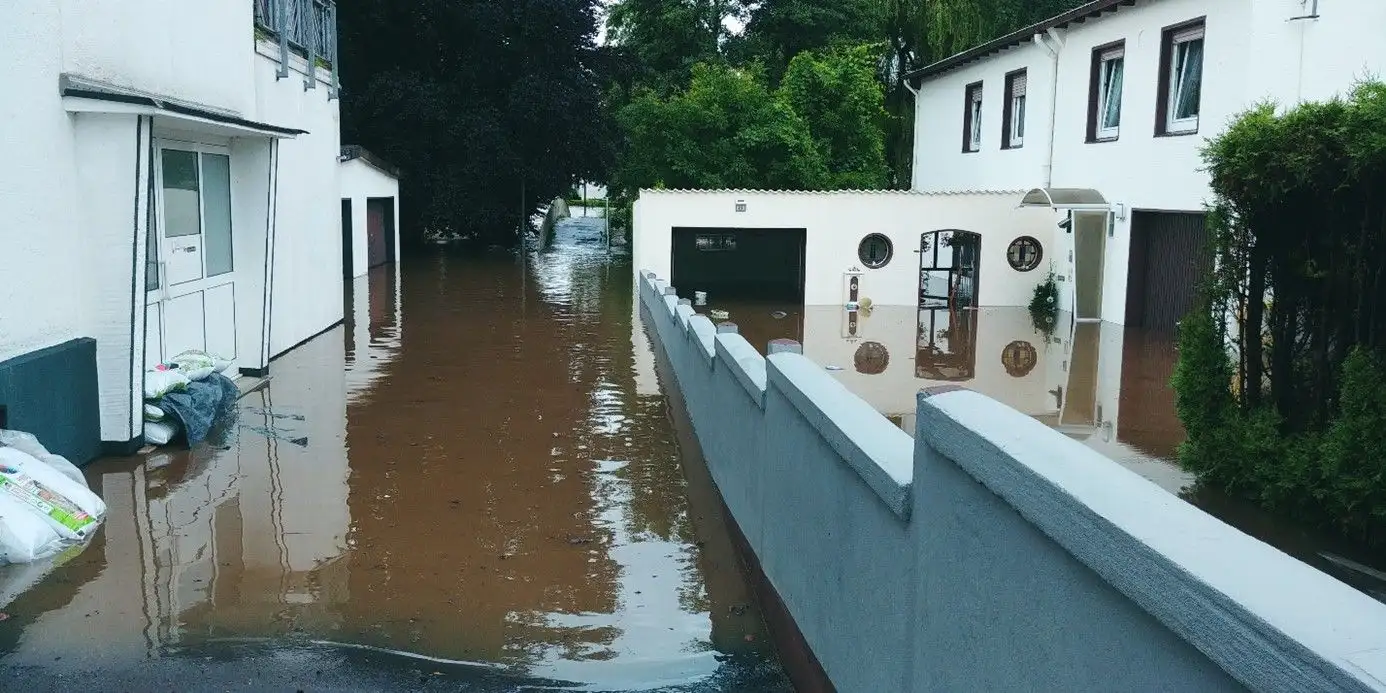 Abriss der Fußgängerbrücke an der Balver Straße