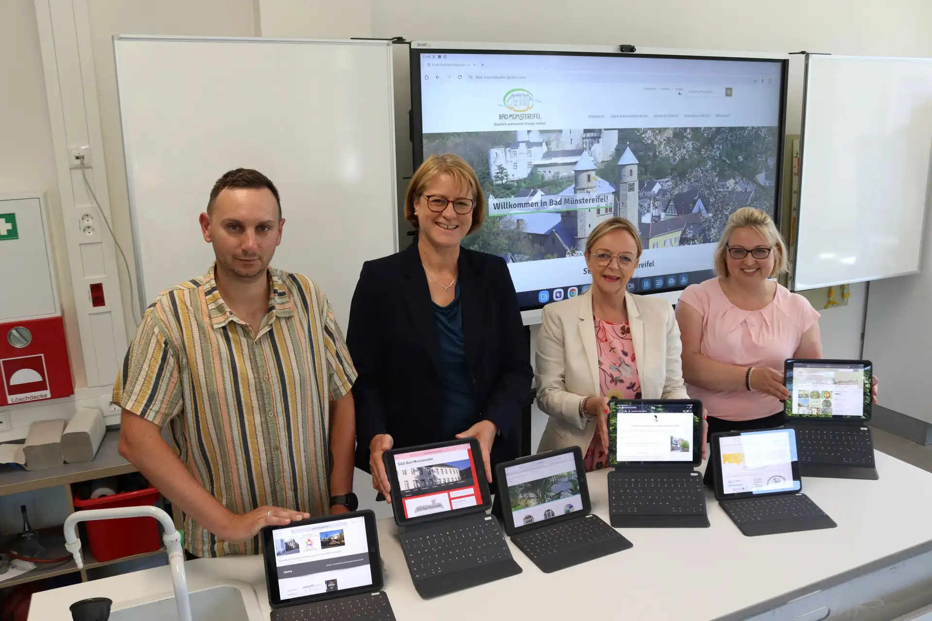 Bad Münstereifel digitalisiert Schulen