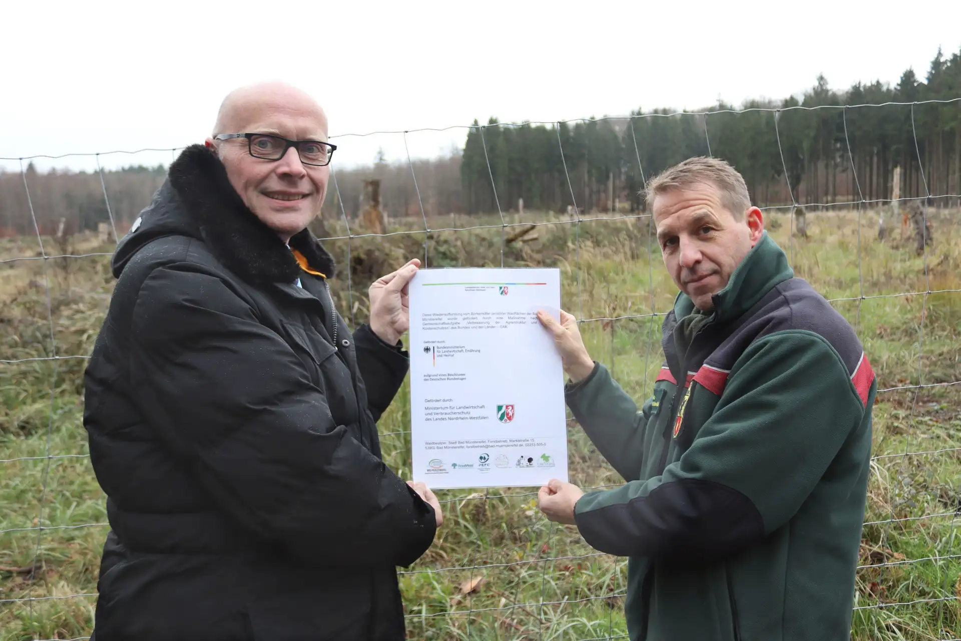 Bad Münstereifel pflanzt Zukunft im Stadtwald