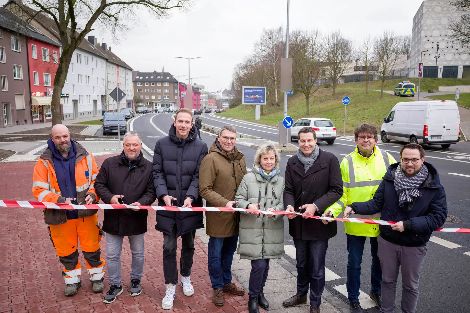 Baumaßnahme abgeschlossen: Castroper Straße erstrahlt in neuem Glanz!