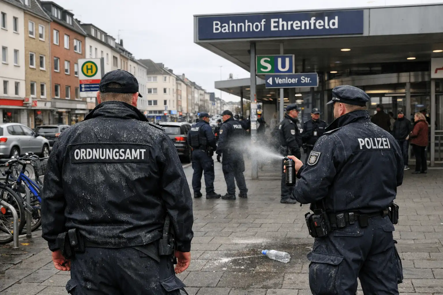 Benzin-Attacke in Ehrenfeld
