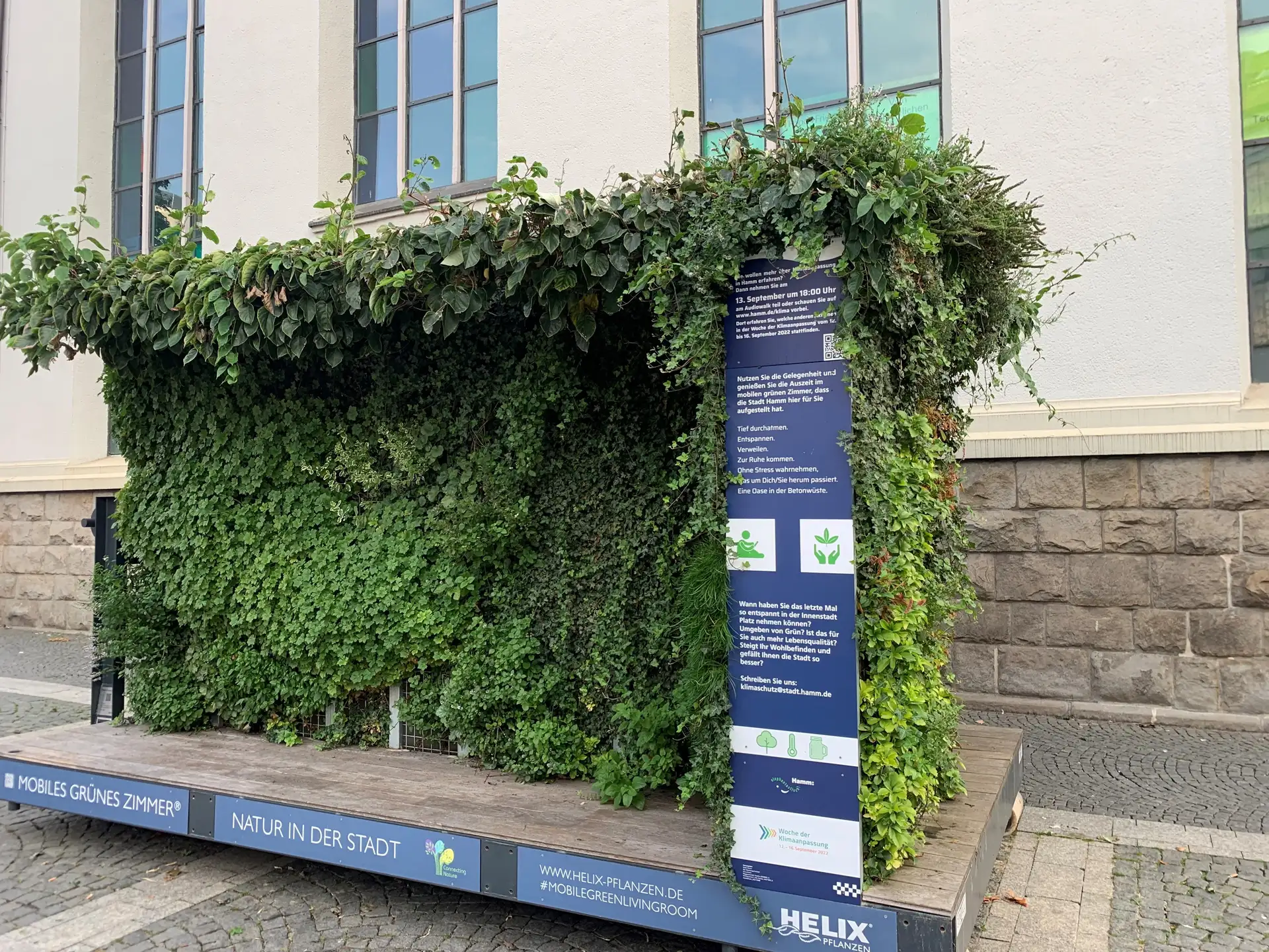 Das Mobile Grüne Zimmer: Eine grüne Oase in Bochum