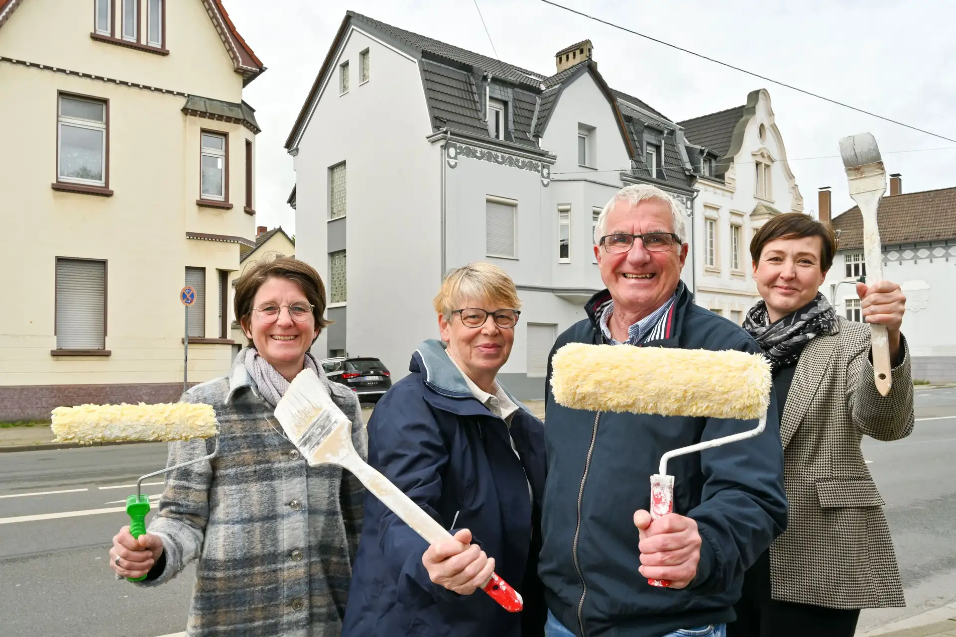 Erfolgreiche Stadtaufwertung durch Fassadensanierung in Wattenscheid Mitte