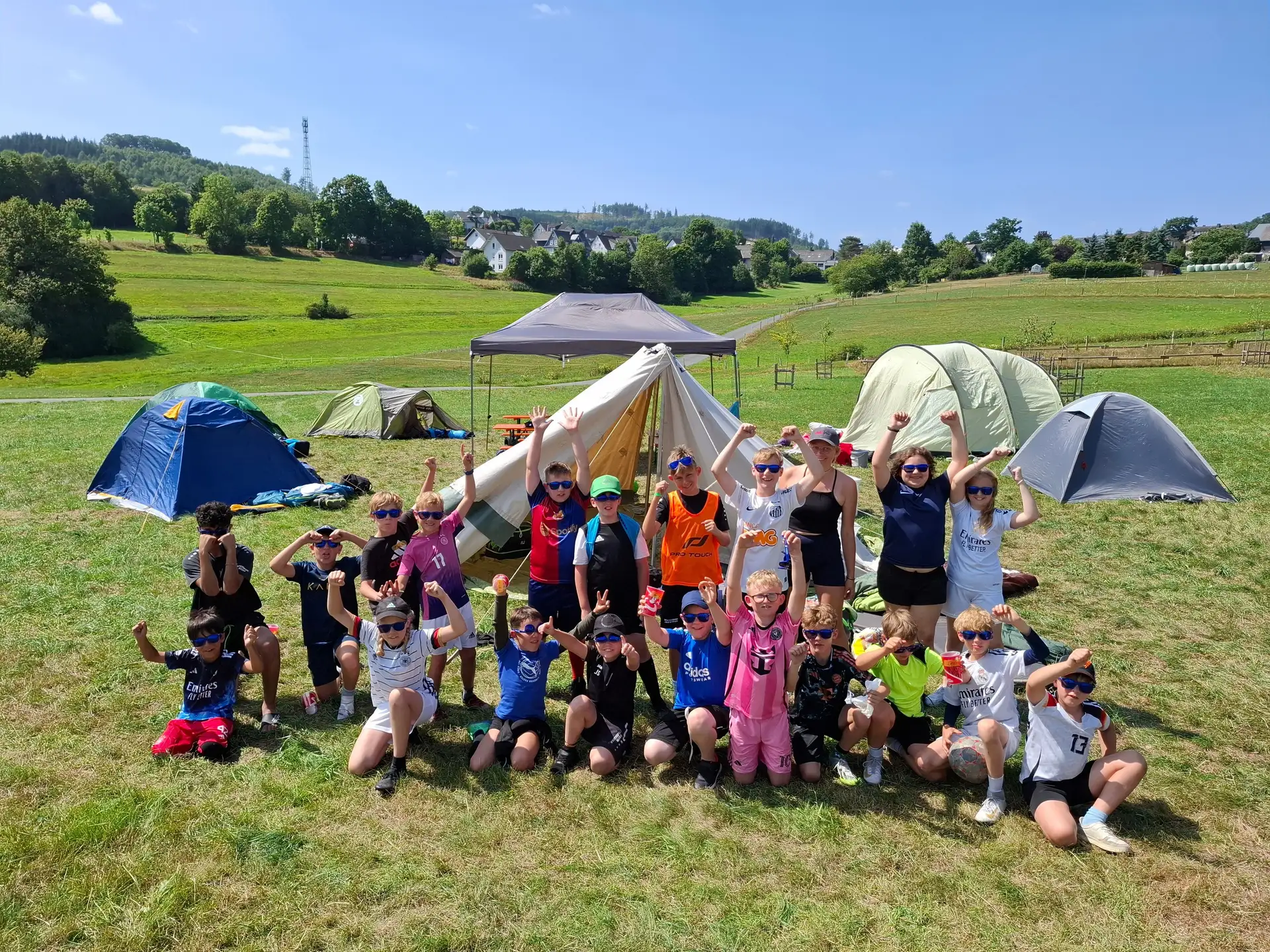Erstes Zeltlager begeistert Kinder in Bad Berleburg