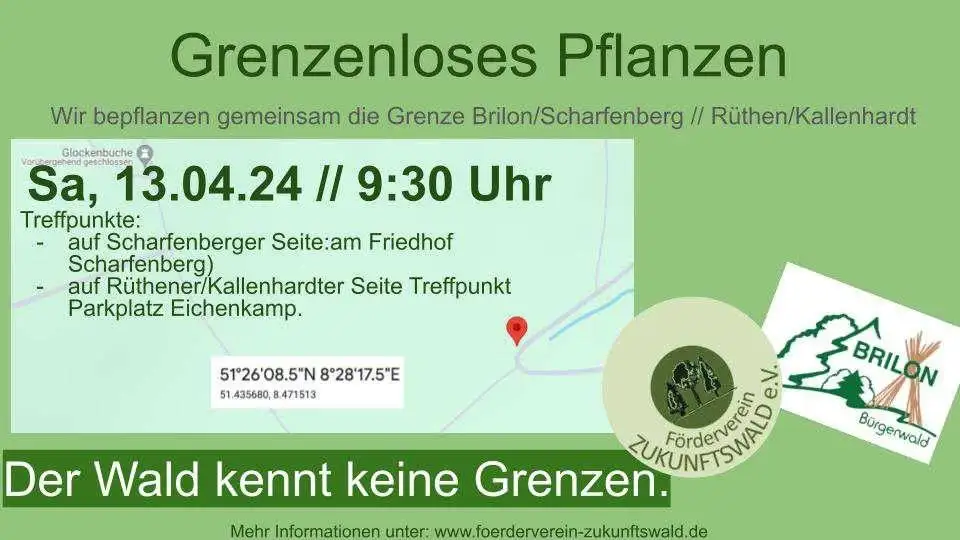 Gemeinsames Engagement für die Natur - Baumpflanzaktion in Brilon