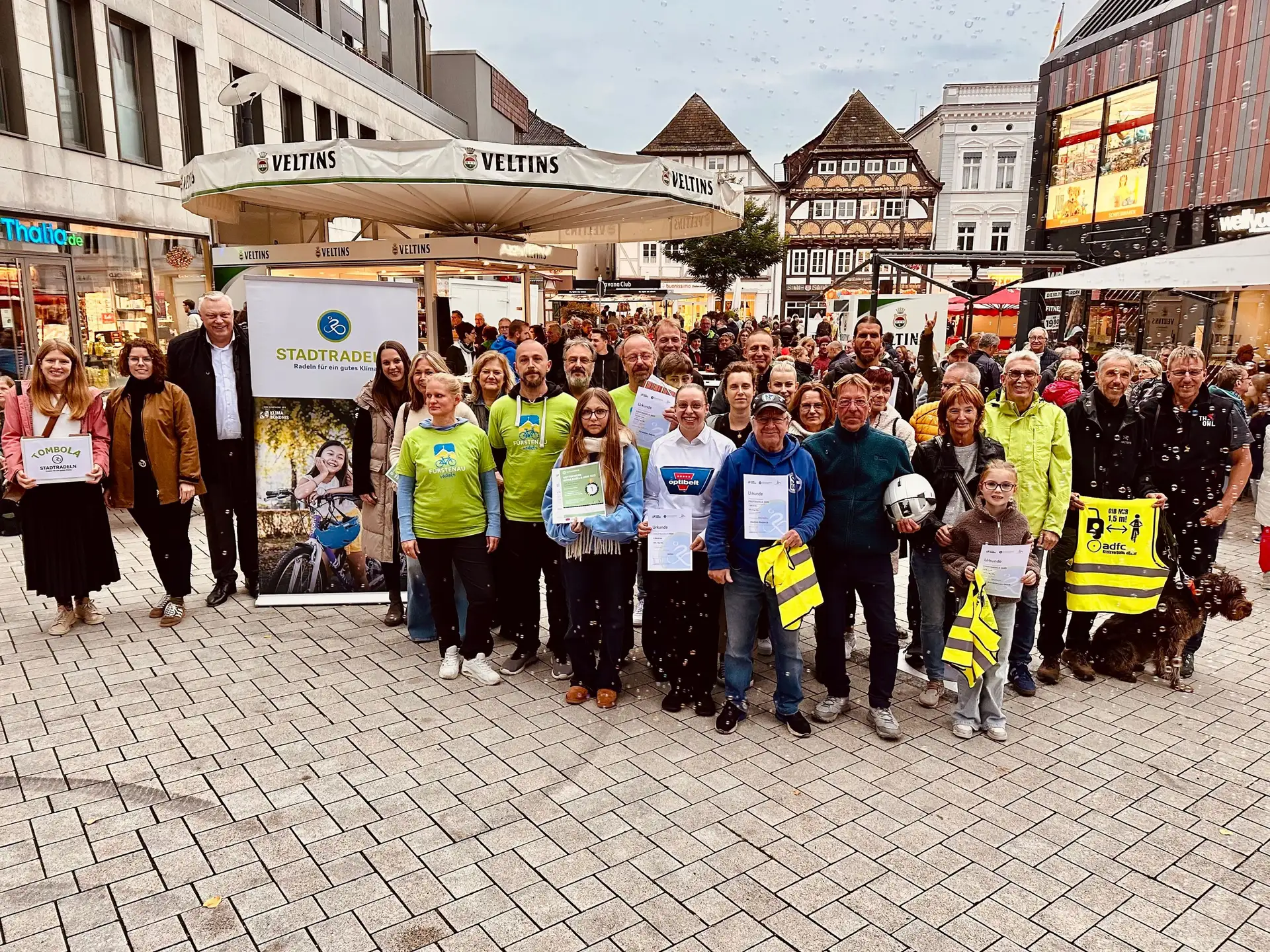Höxter feiert Radhelden des Stadtradelns