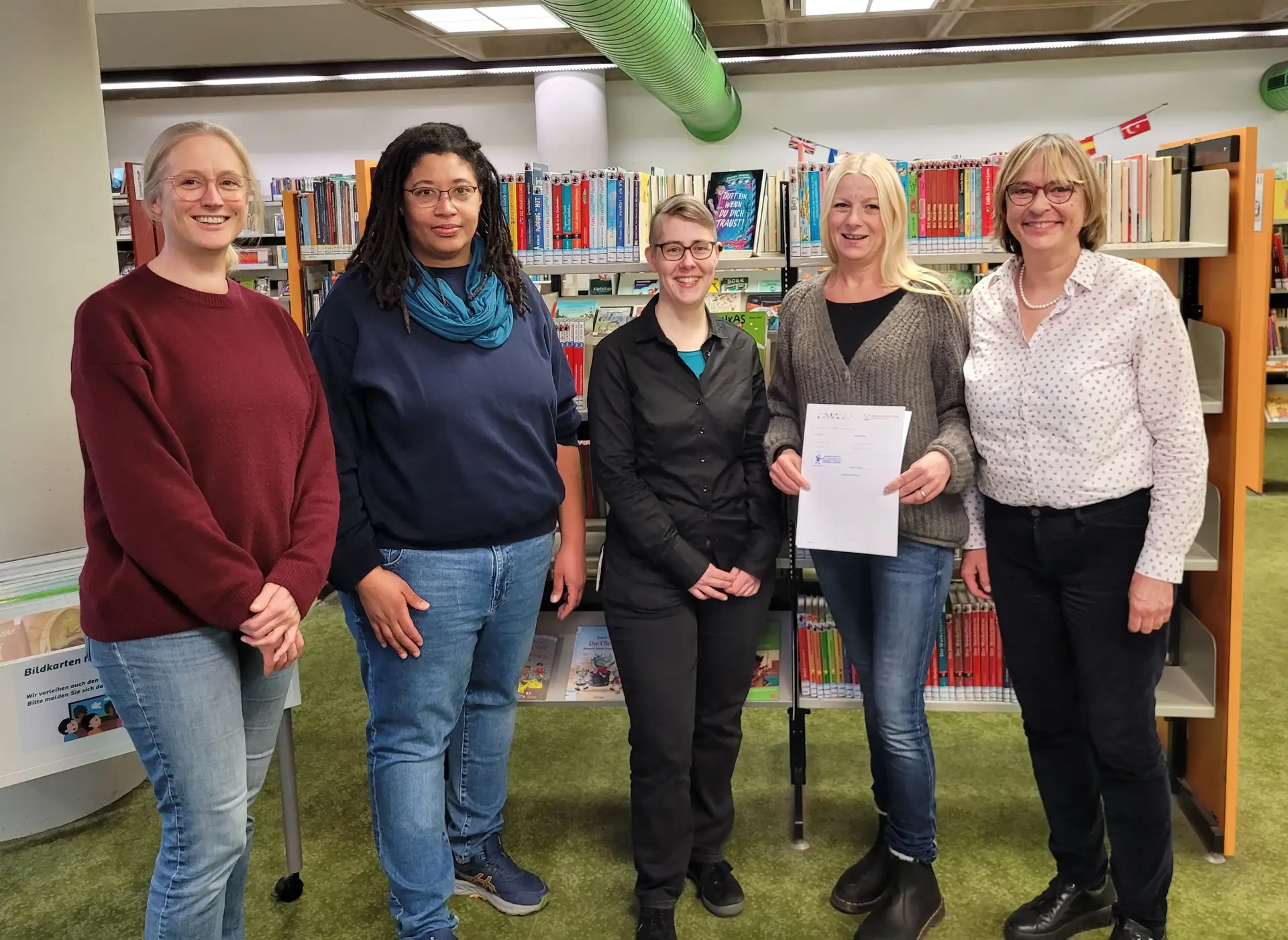 Innovative Bildungspartnerschaft: Arnoldschule und Zentralbücherei setzen neue Akzente