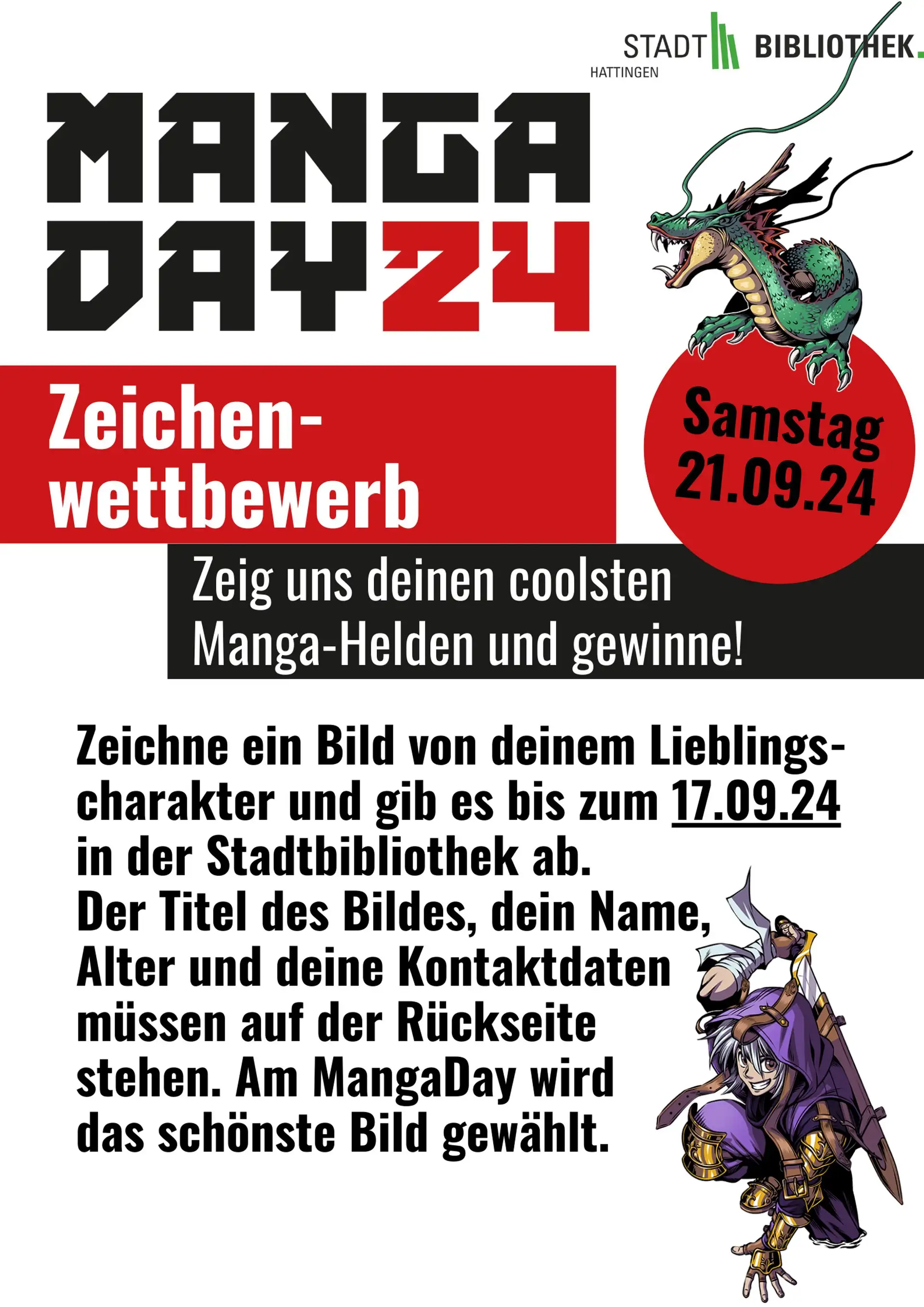 Kreativität trifft Manga: Zeichenwettbewerb zur Feier des Manga-Days