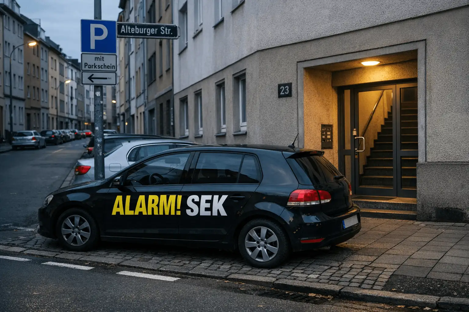 Mit Pistole bedroht: Seniorin in Wohnung überfallen