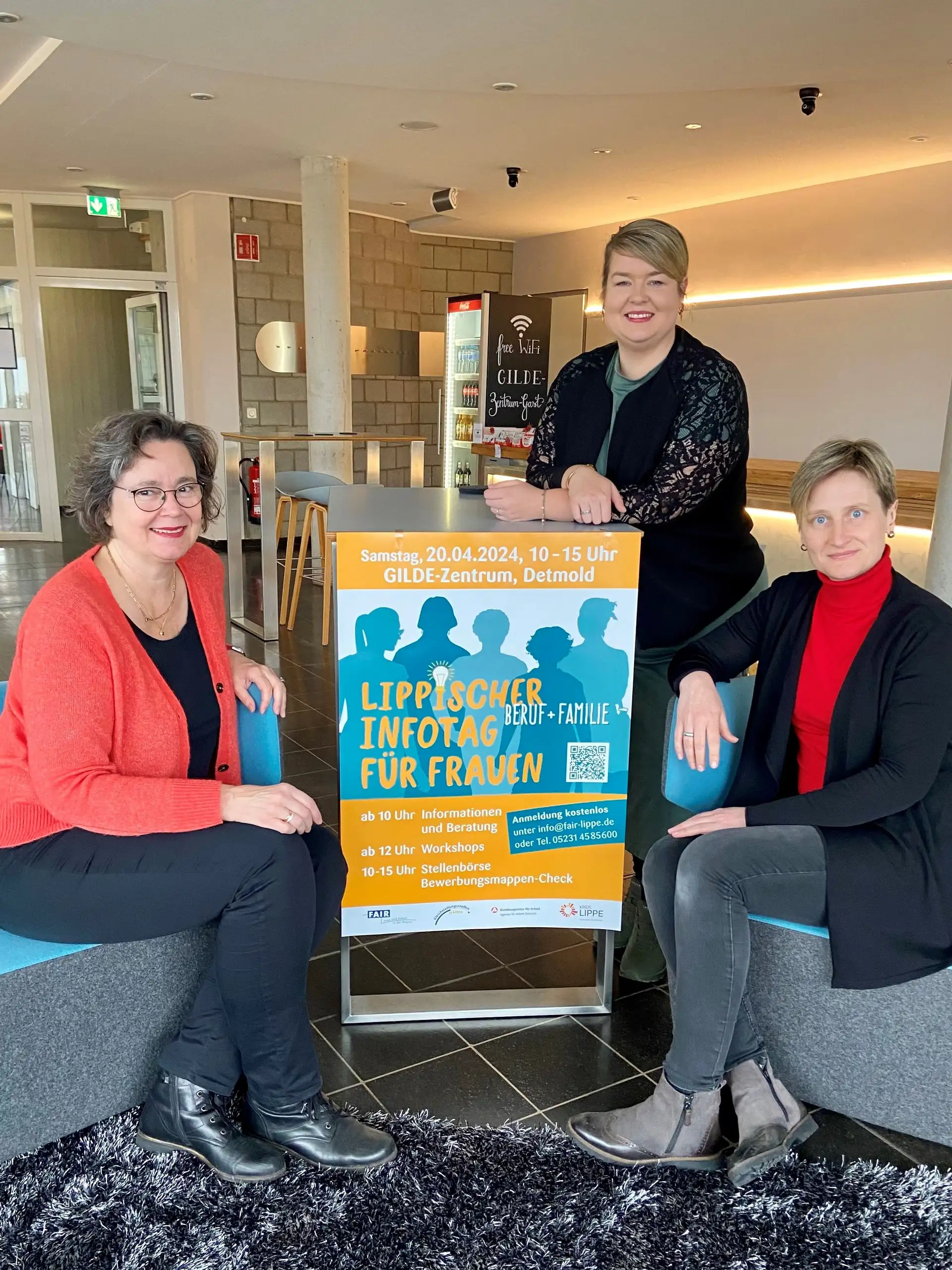 Neuausrichtung des Lippischen Infotags für Frauen im Gildezentrum Detmold