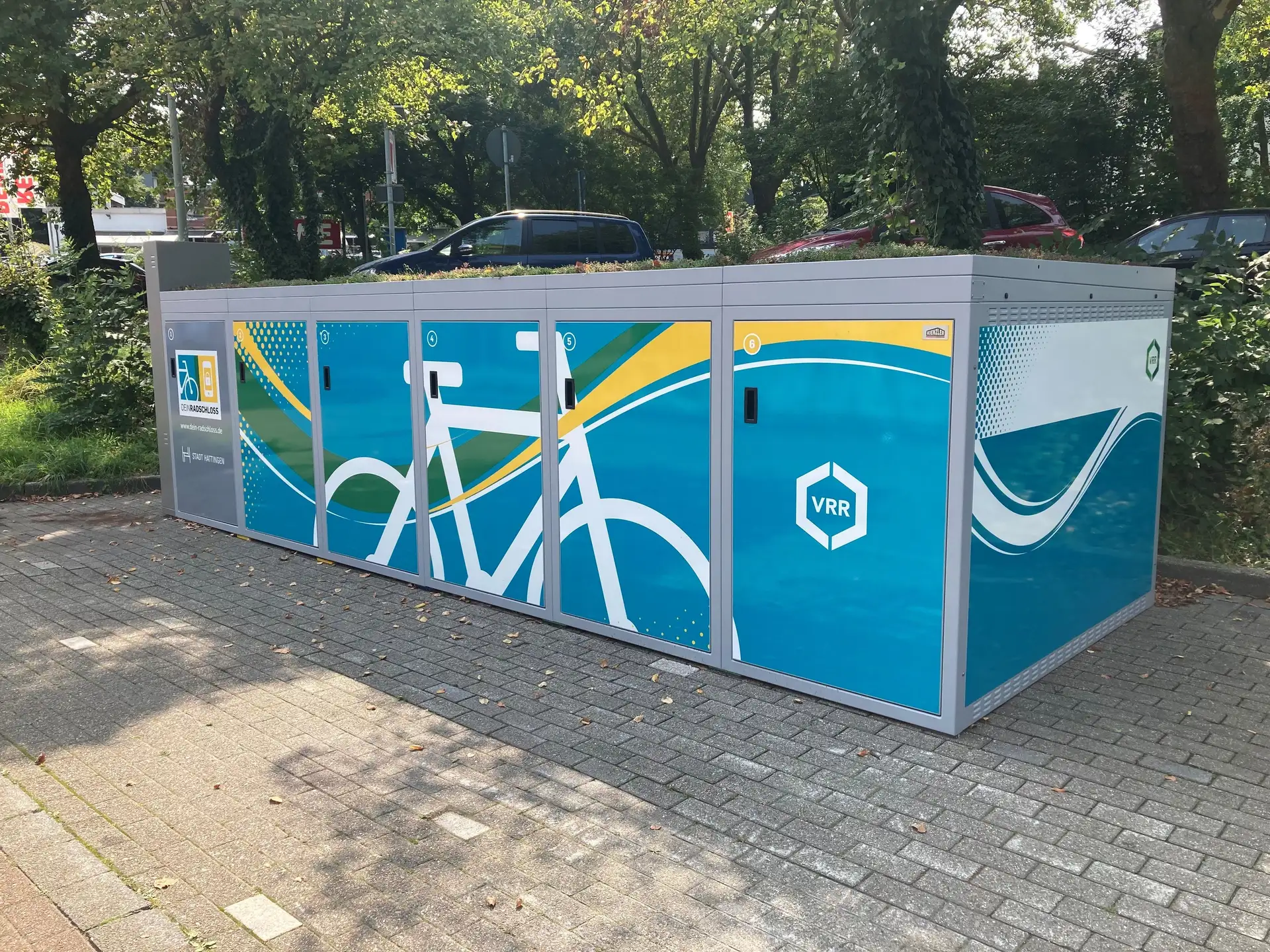 Neue Fahrradstellplätze am S-Bahnhof Hattingen-Mitte