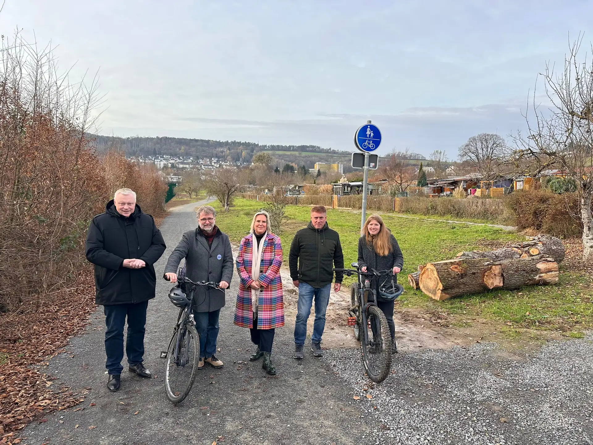 Neuer Radweg in Höxter eröffnet
