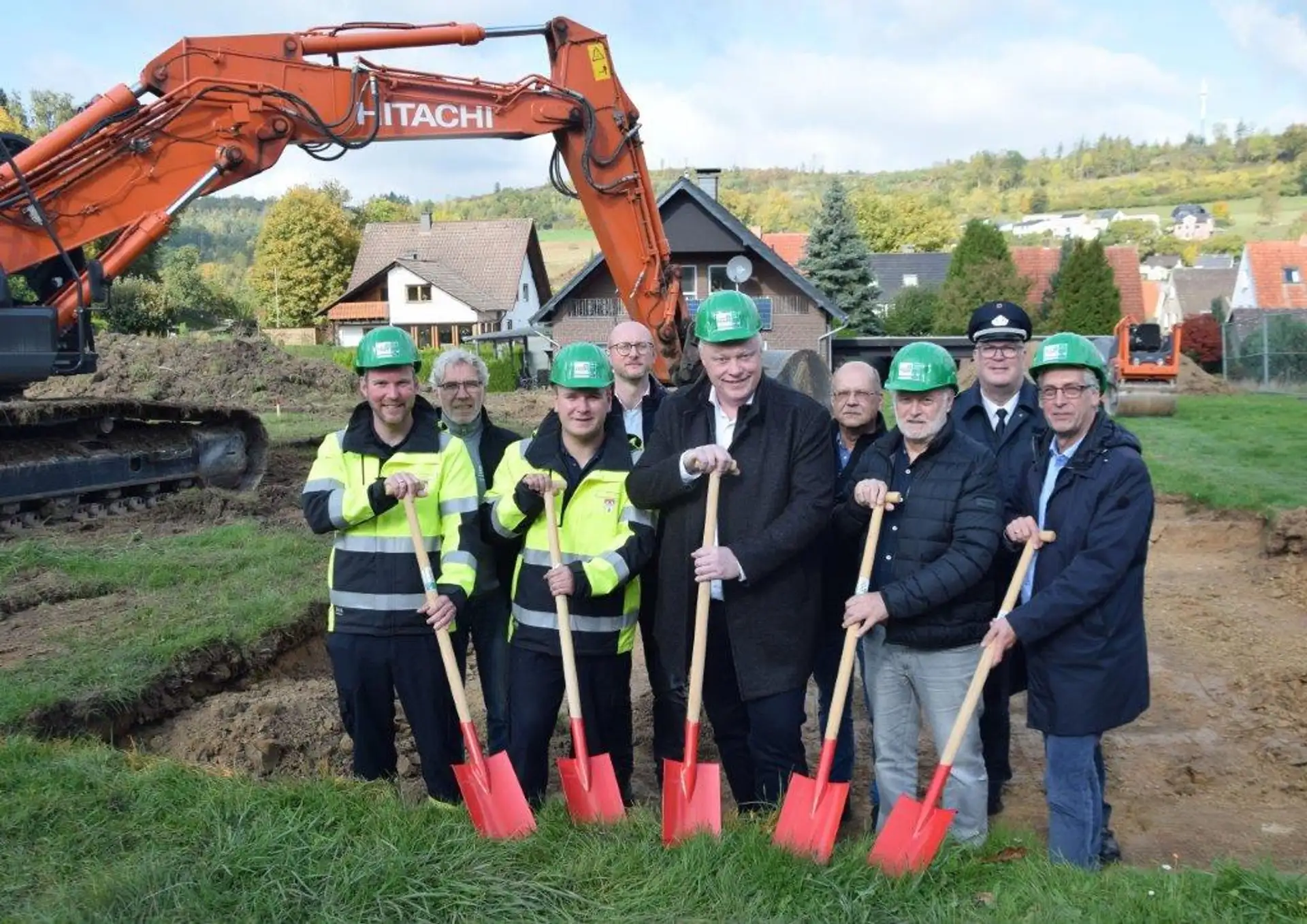 Neues Feuerwehrgerätehaus in Lütmarsen startet