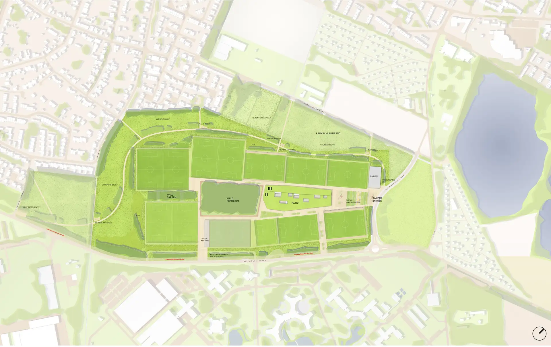 Neues Fußballzentrum in Monheim am Rhein geplant