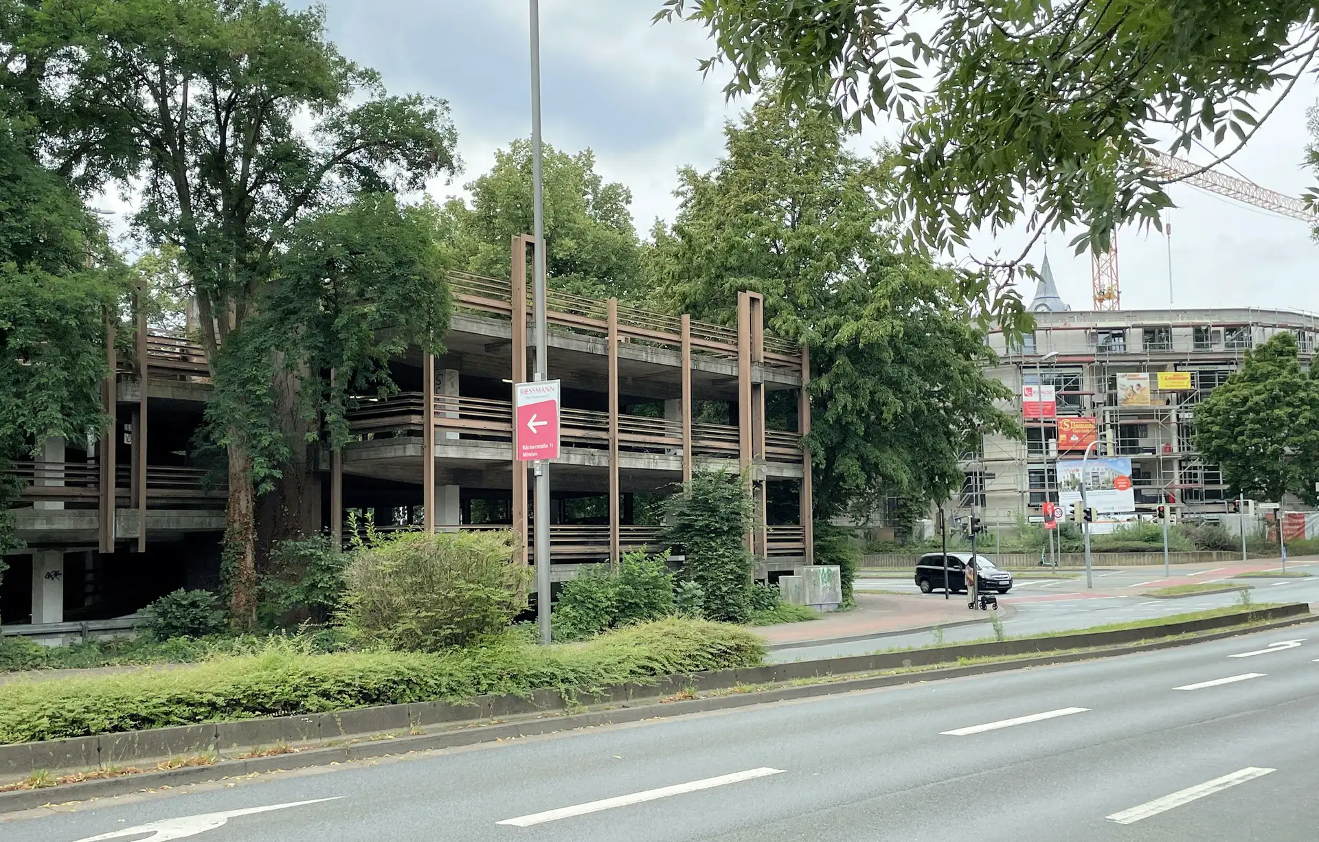 Neues Parkhaus für Minden geplant