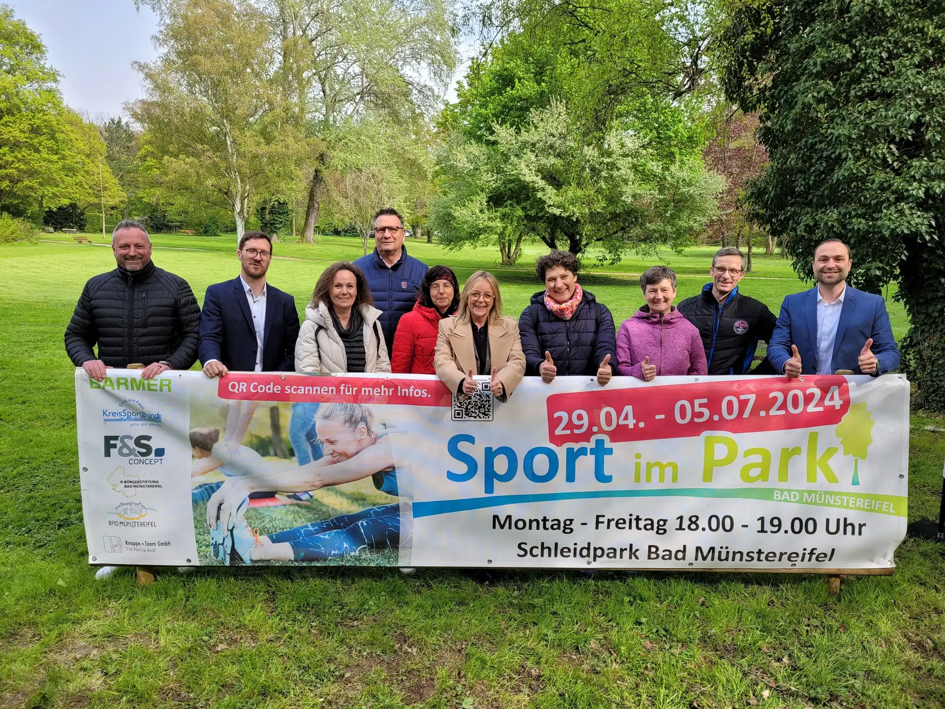 Sport im Park startet in Bad Münstereifel