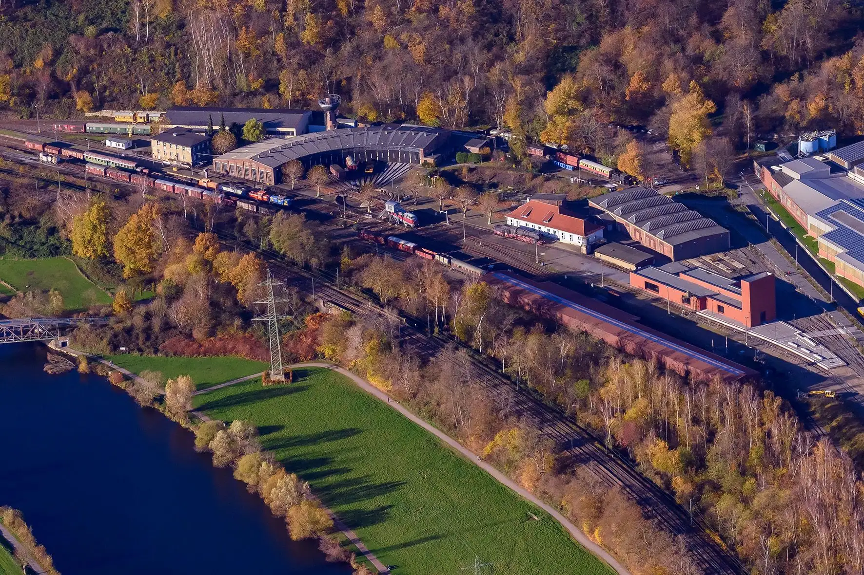 Workshop „Urban Sketching“ im Bochumer Eisenbahnmuseum