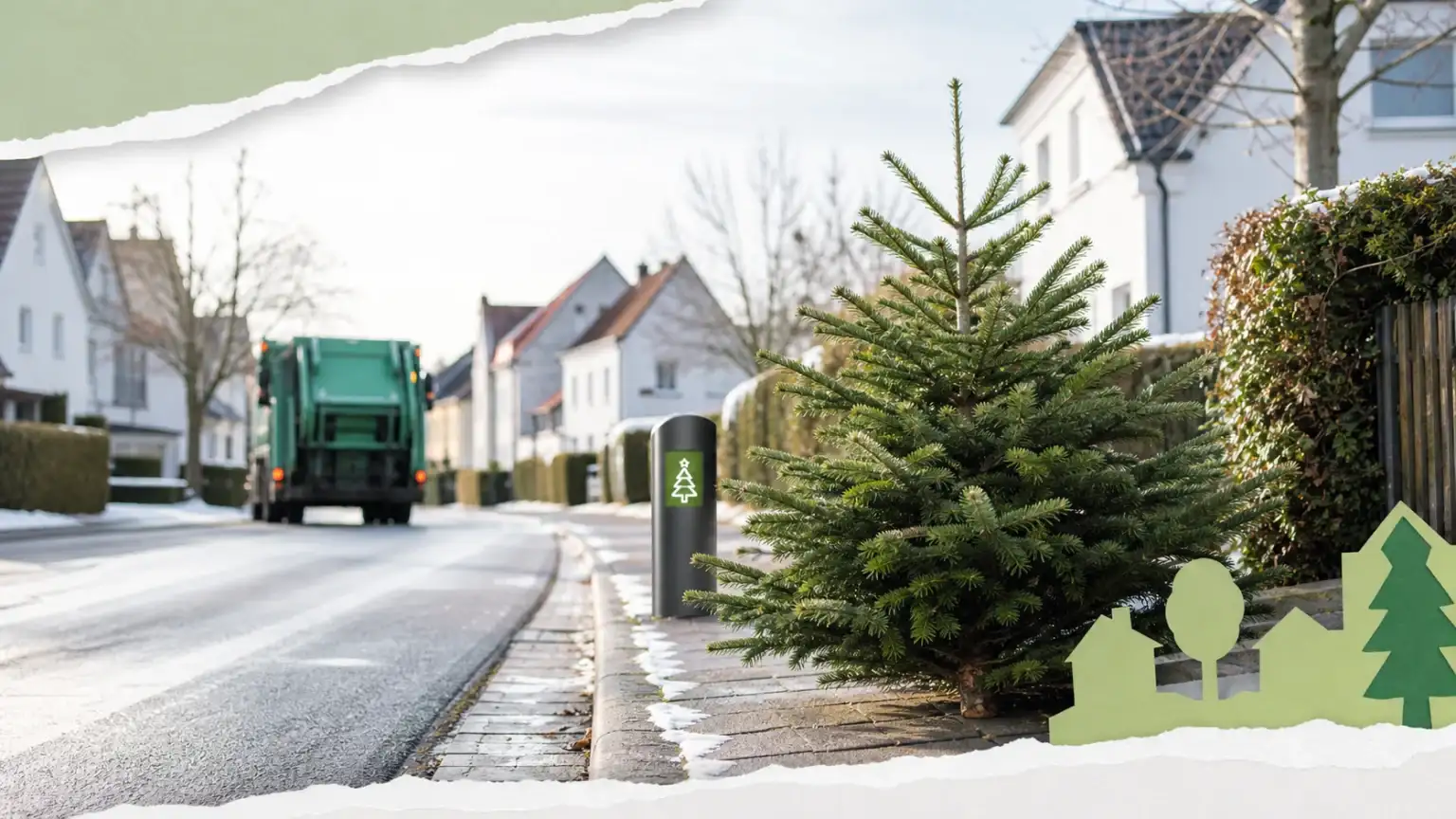 Weihnachtsbaumsammlung verschoben und abgesagt
