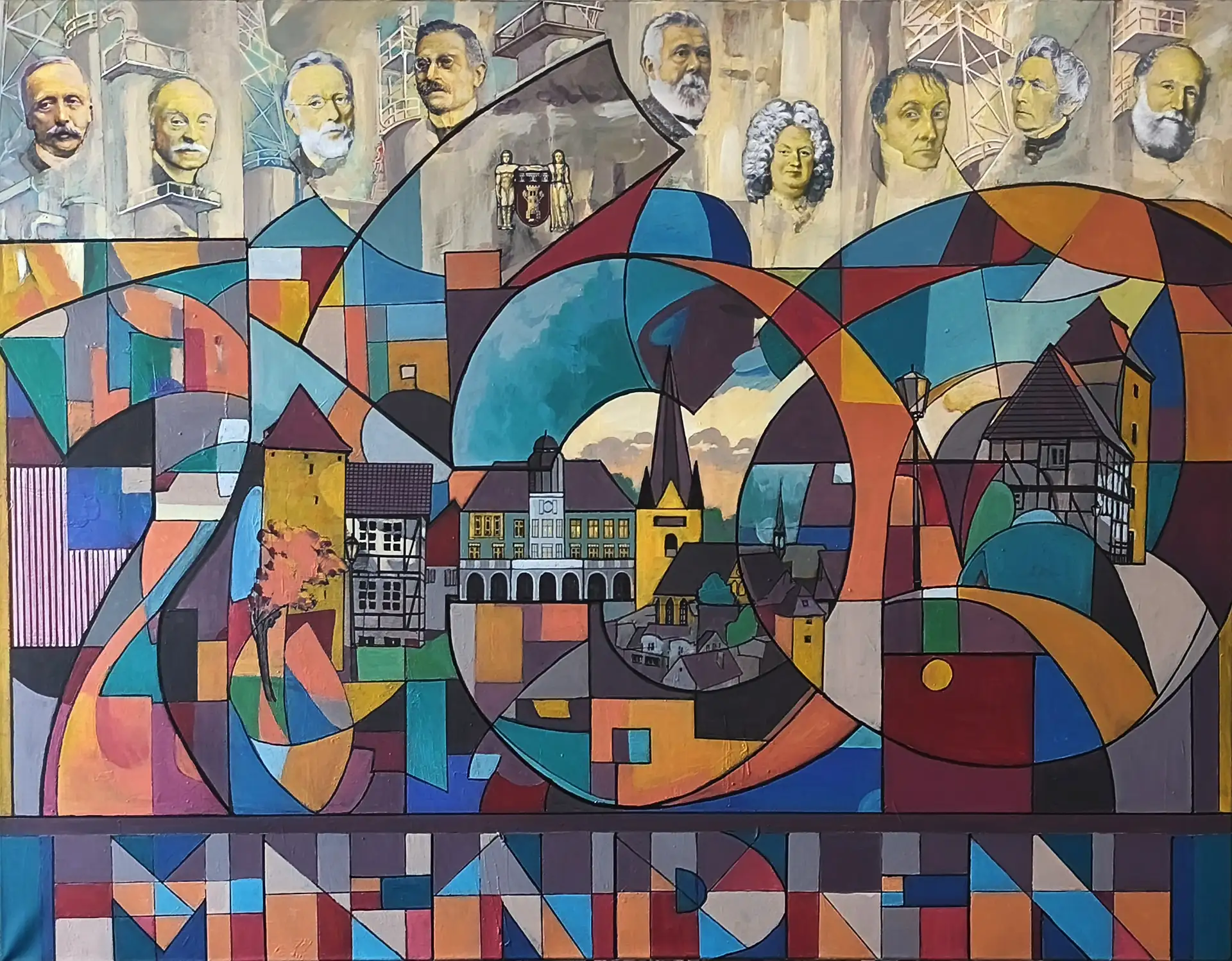 Jubiläumsausstellung „Mein Menden“ von Alexander Wotschel im Neuen Rathaus