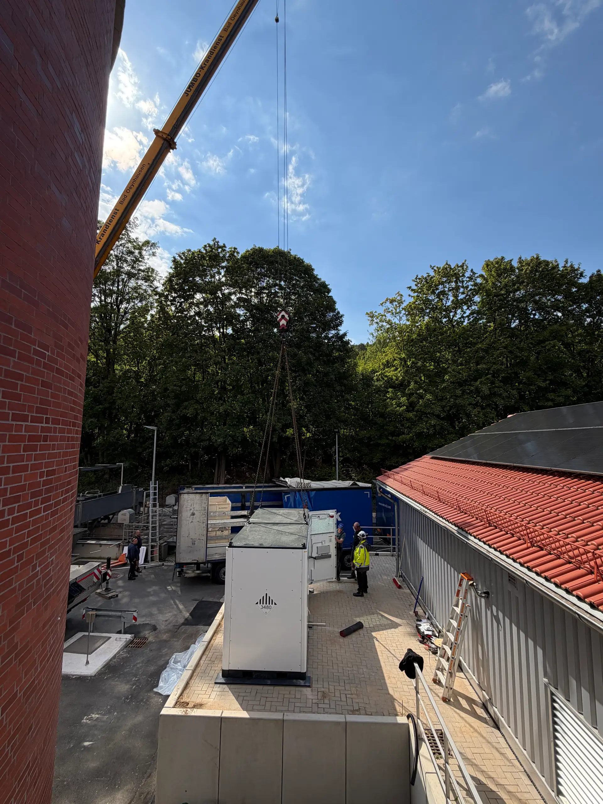 Kläranlage Vlotho auf dem Weg zur Energieautarkie bis 2045